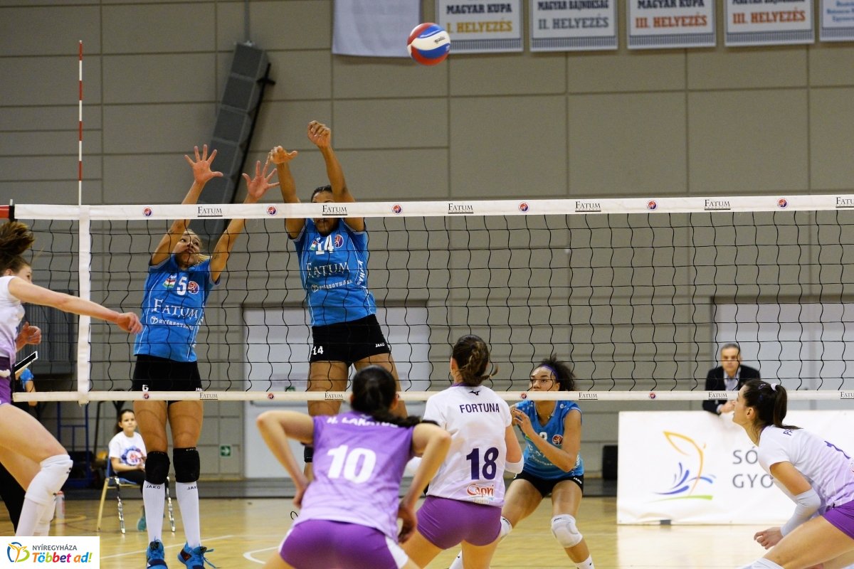 Fatum-Újpest női röplabda mérkőzés