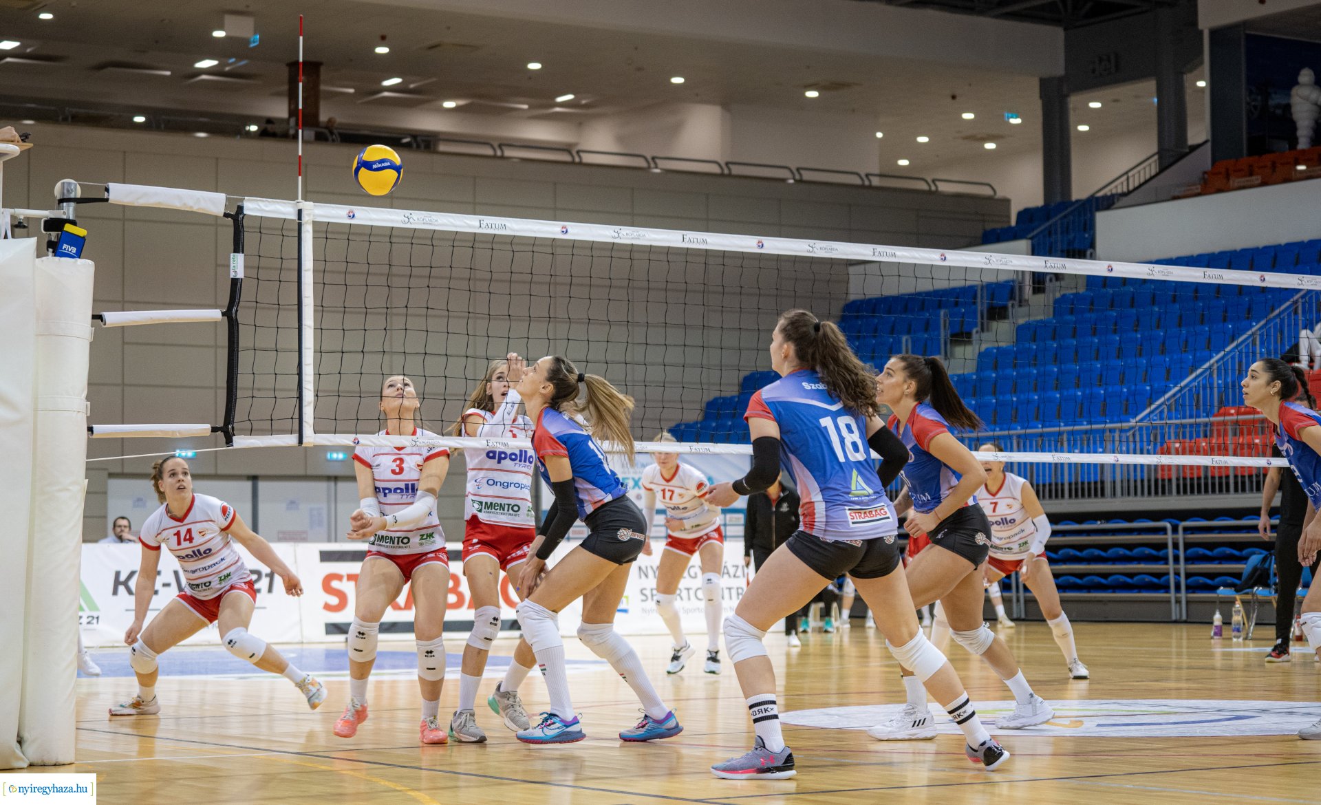  FATUM vs. DVTK magyar kupa női röplabda mérkőzés