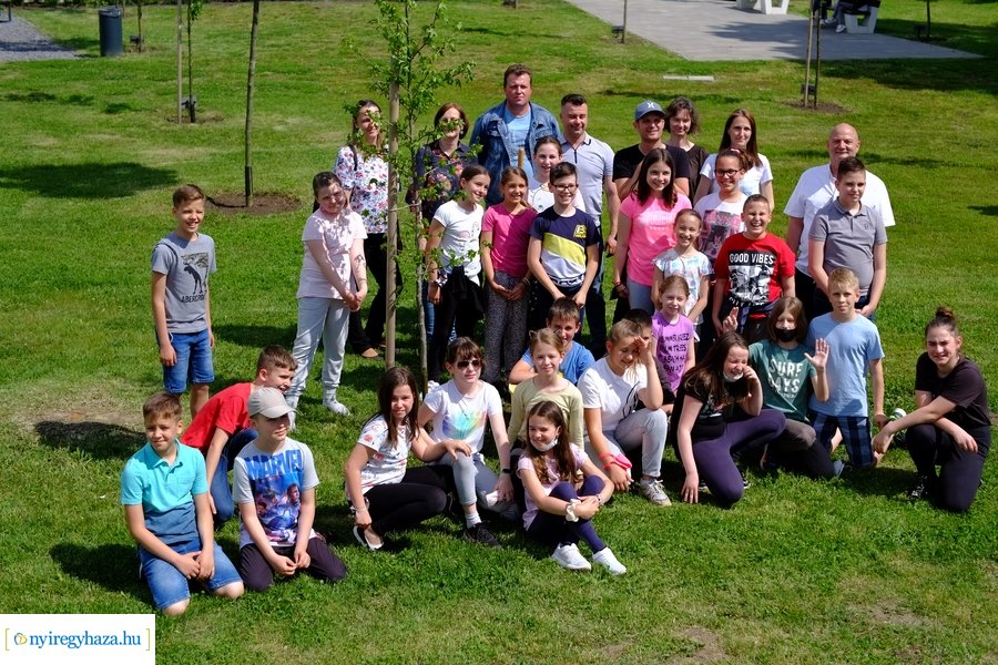 Faültetés a Bujtoson 2021 06 03