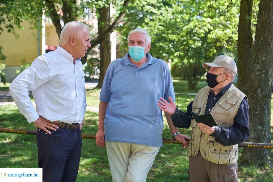 Faültetés a Malomkertben