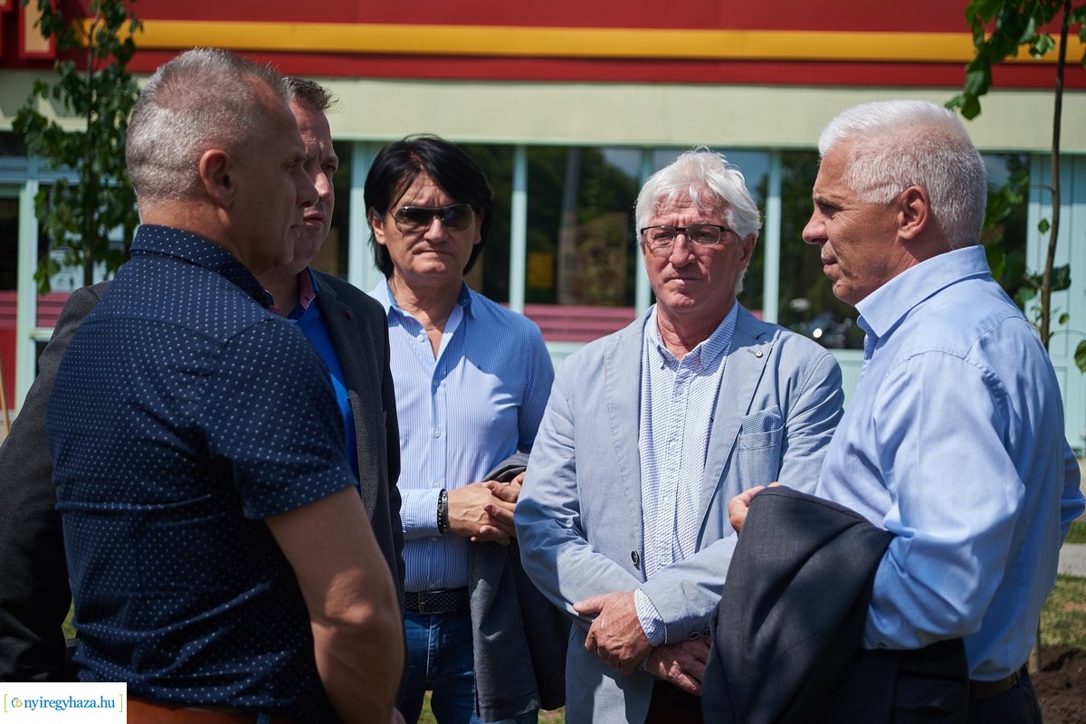 Faültetés a Pazonyi téren