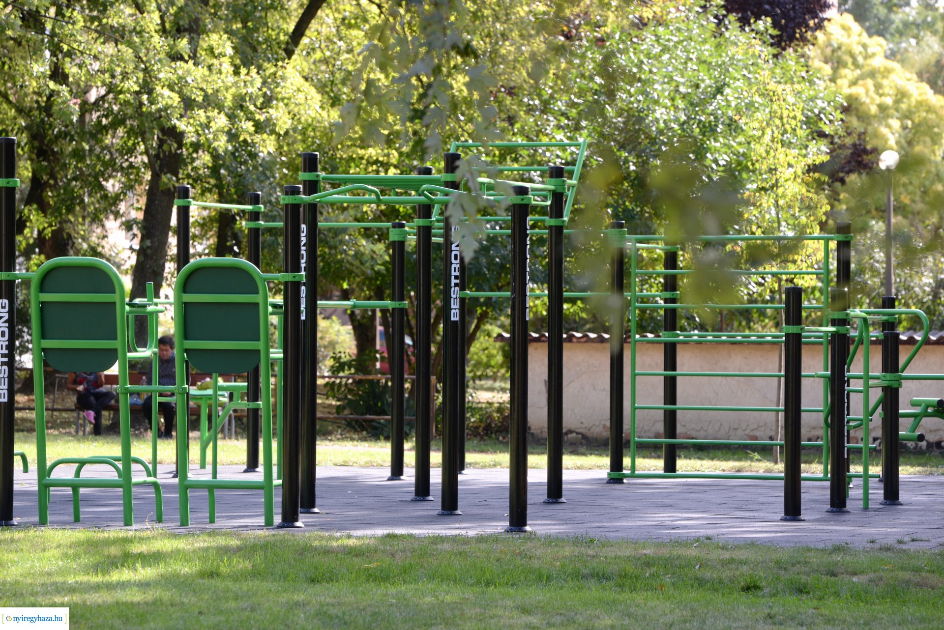 Faültetés a Szántó Kovács János utcai játszótéren