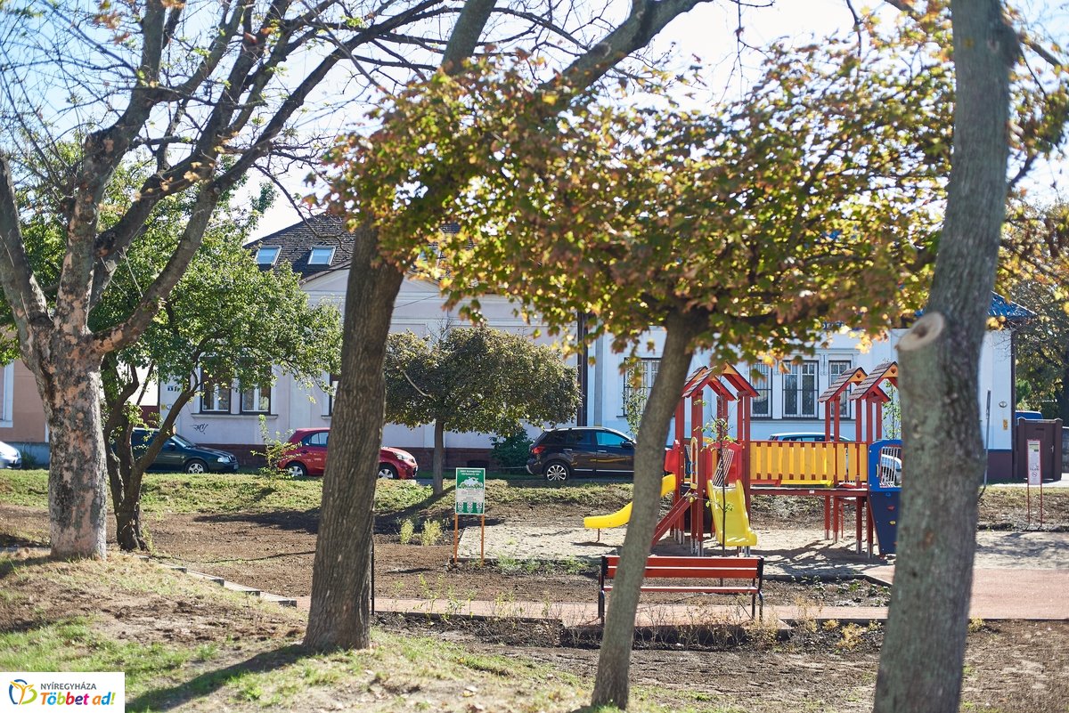 Faültetés a Vörösmarty téren