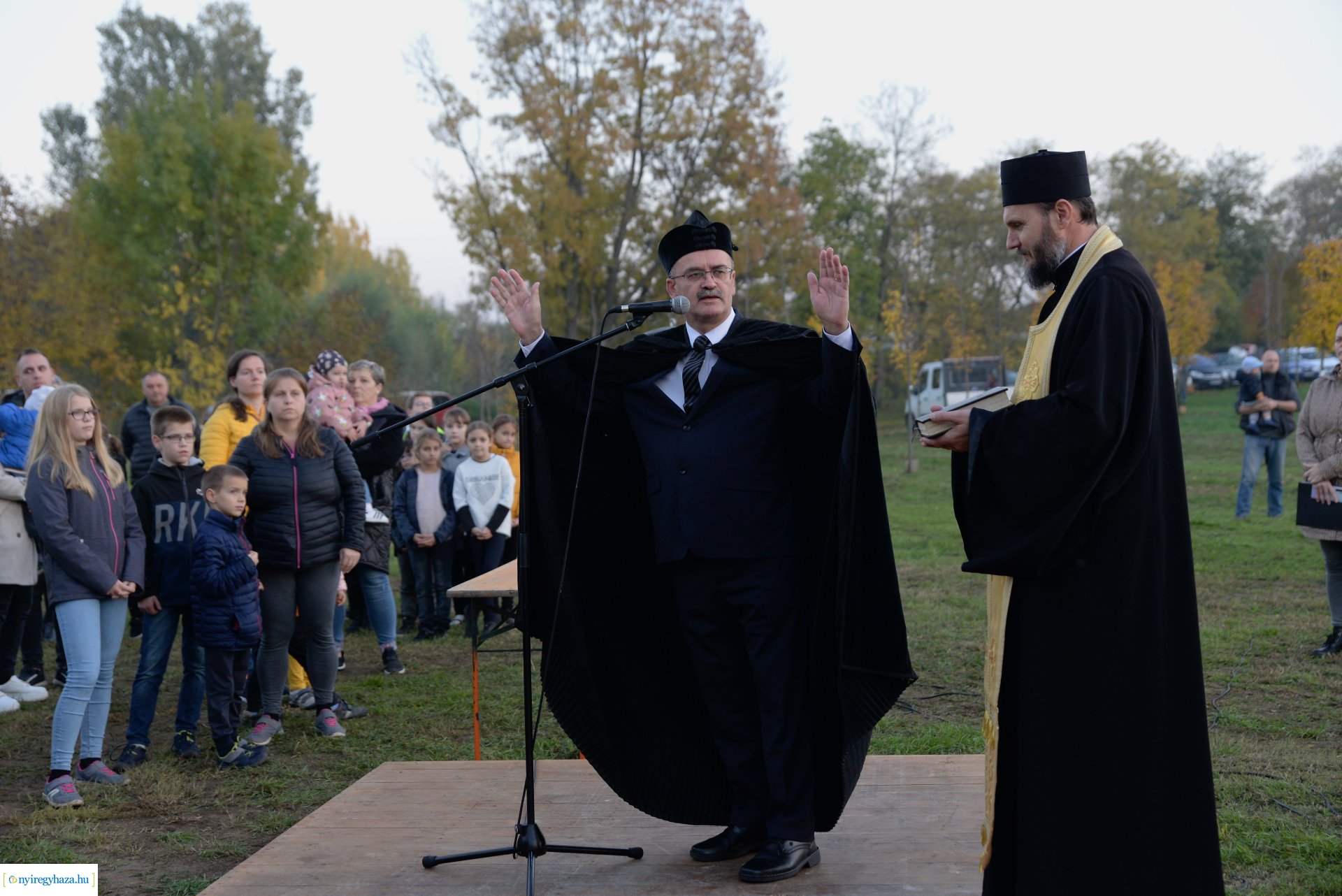 Faültetés az Újéletfa ligetben 2022