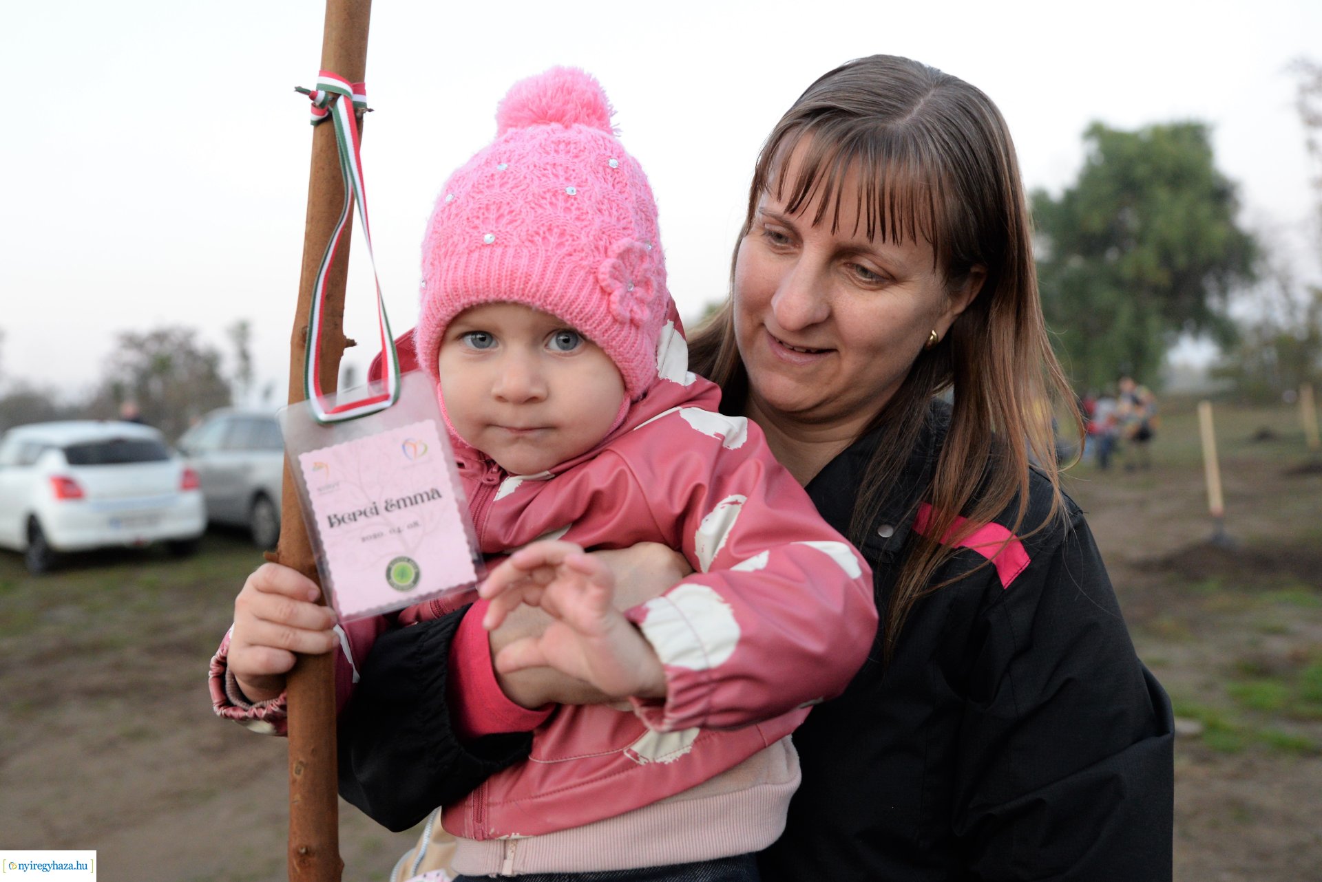 Faültetés az Újéletfa ligetben 2022