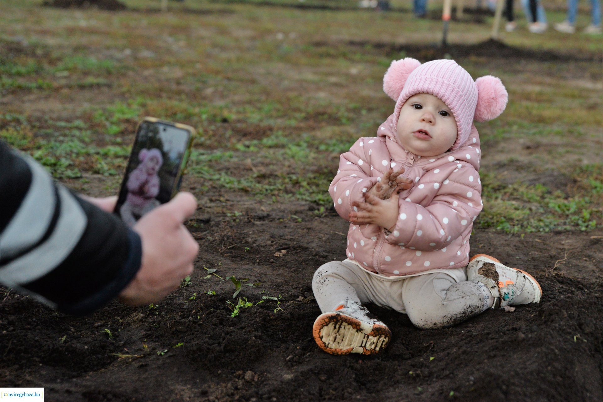Faültetés az Újéletfa ligetben 2022