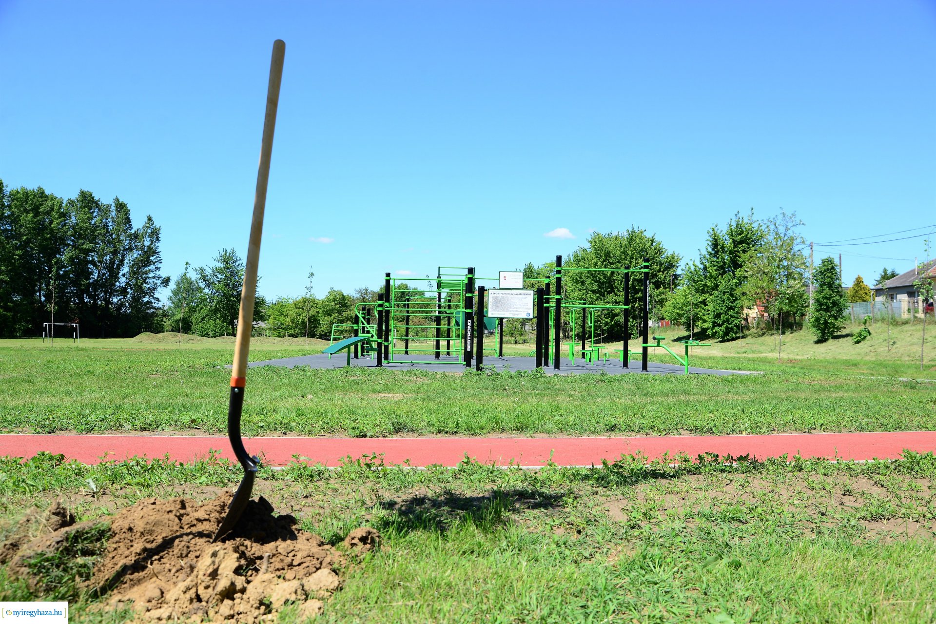 Faültetés Nyírszőlősön