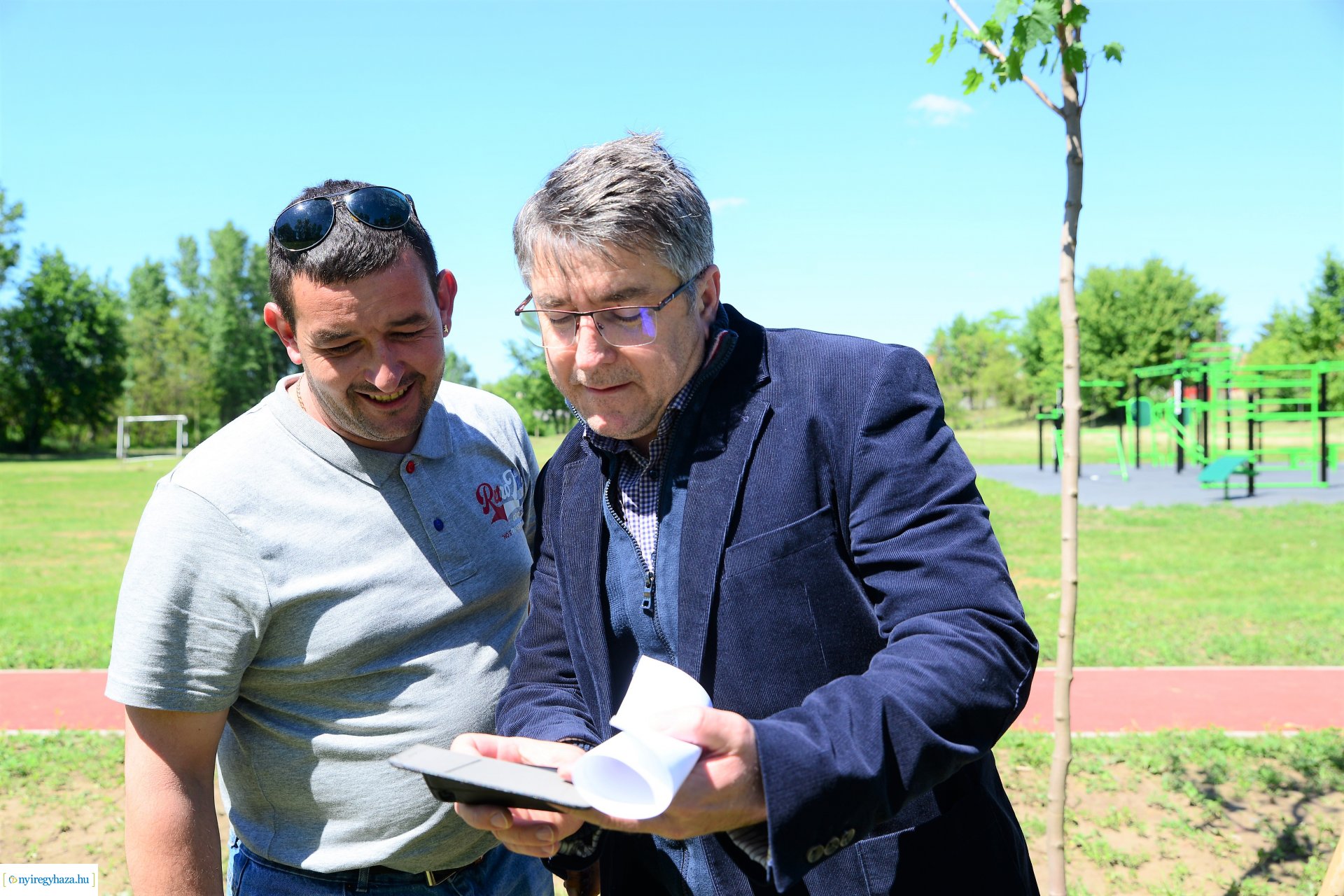 Faültetés Nyírszőlősön