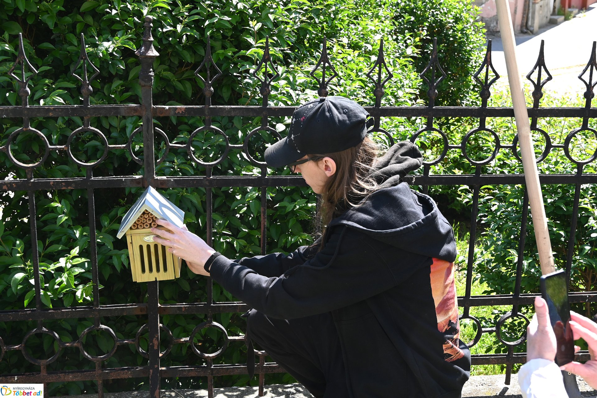 Faültetéssel kezdődött a keddi program a városunkban tartózkodó erasmusos diákoknak