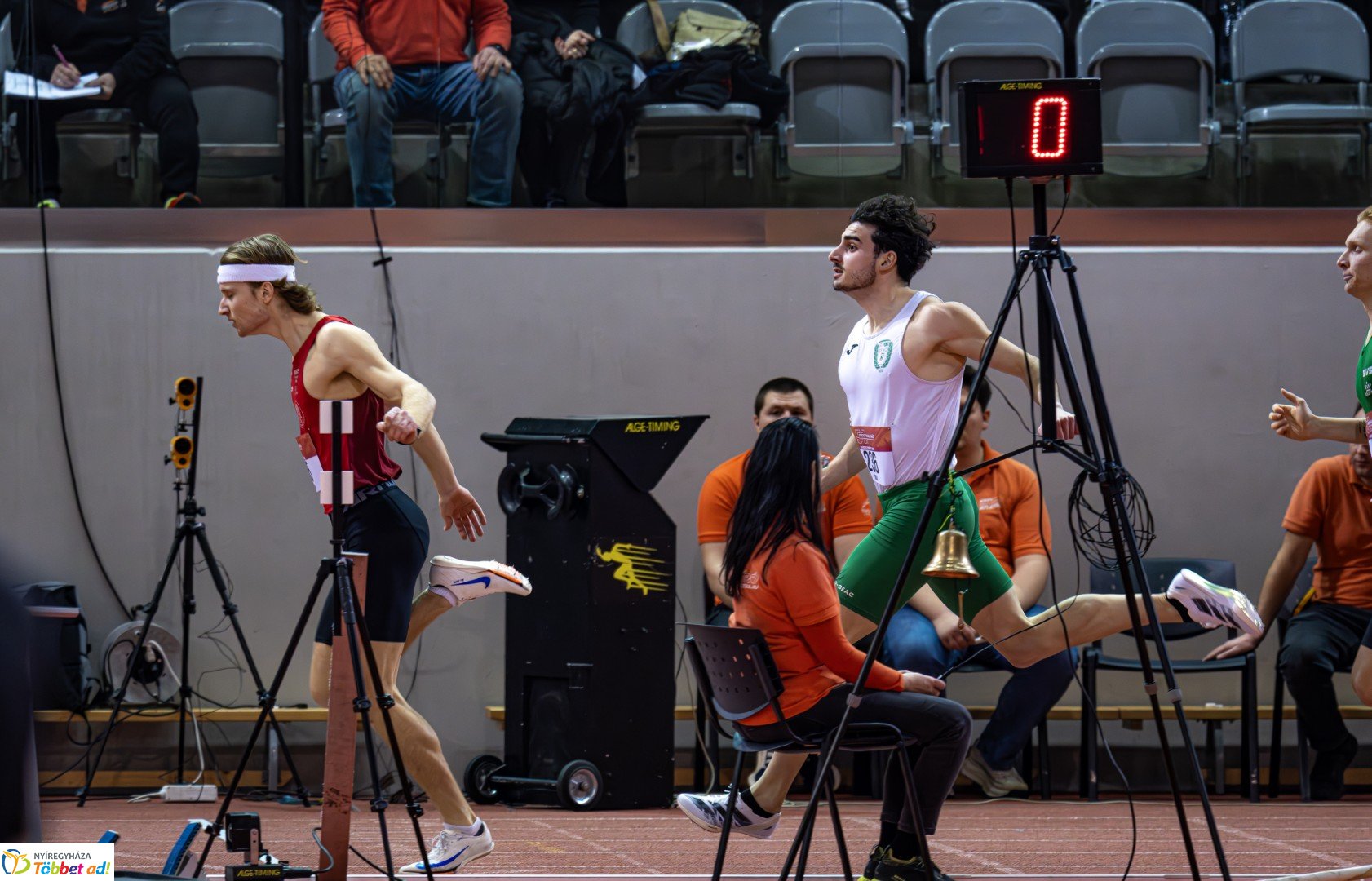 Fedettpályás Atlétika Magyar Bajnokság a Nyíregyházi Atlétikai Centrumban első nap