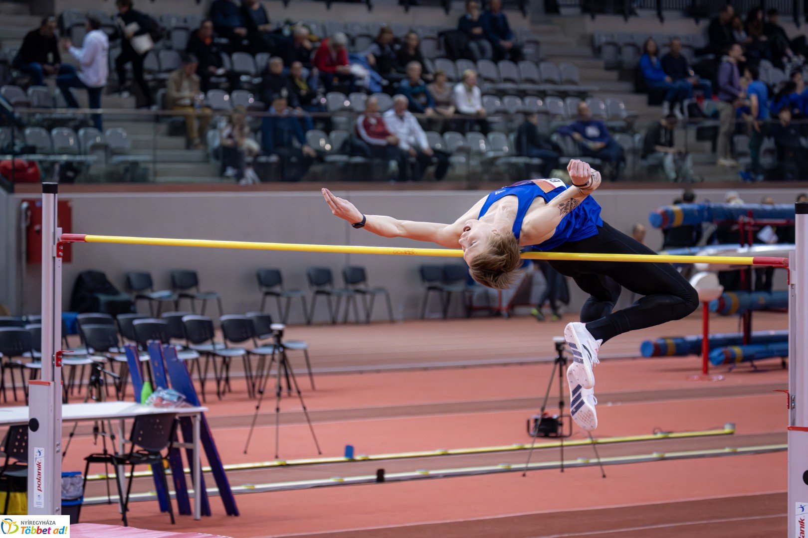 Fedettpályás Atlétika Magyar Bajnokság a Nyíregyházi Atlétikai Centrumban első nap