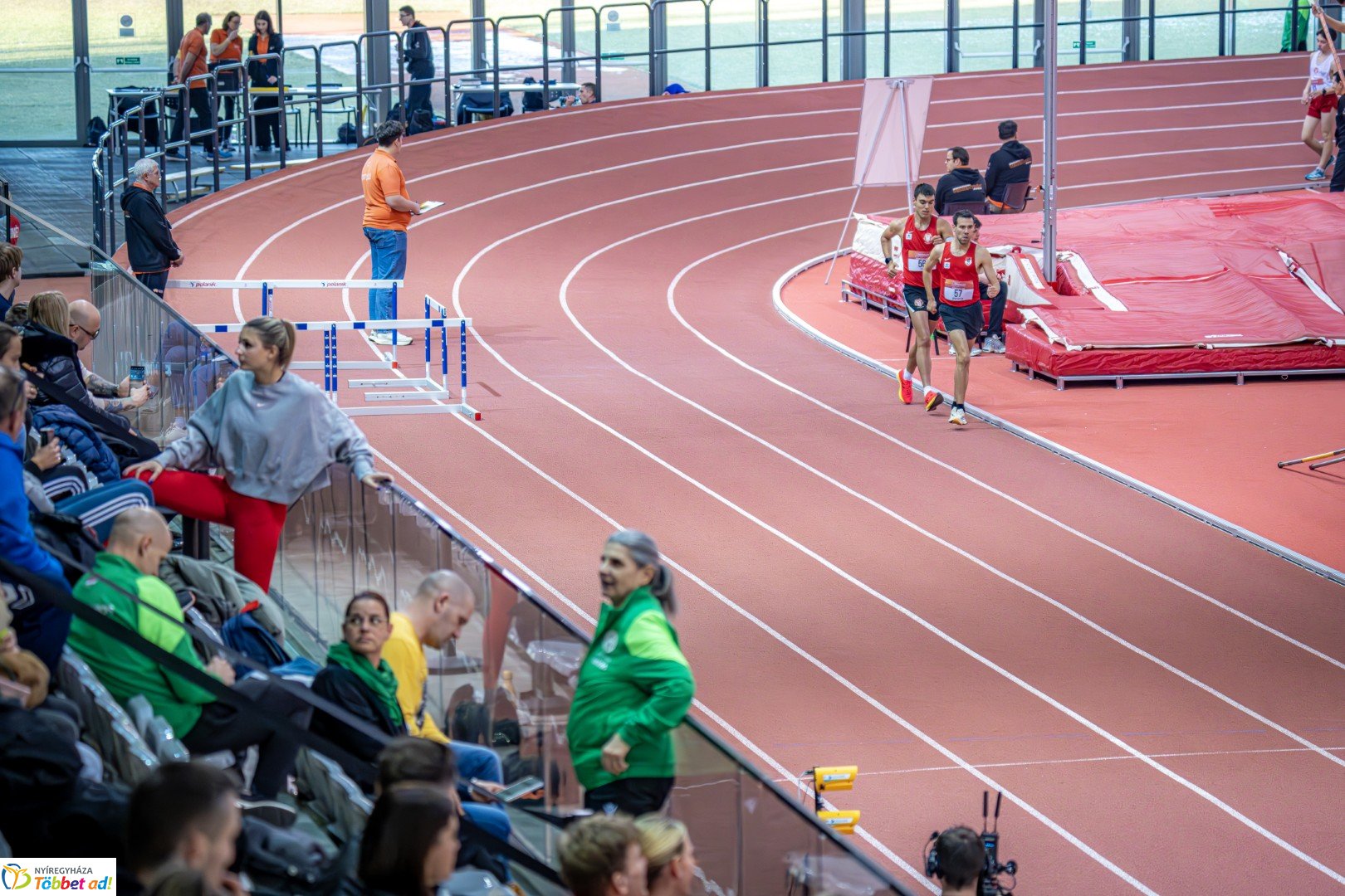 Fedettpályás Atlétika Magyar Bajnokság a Nyíregyházi Atlétikai Centrumban első nap