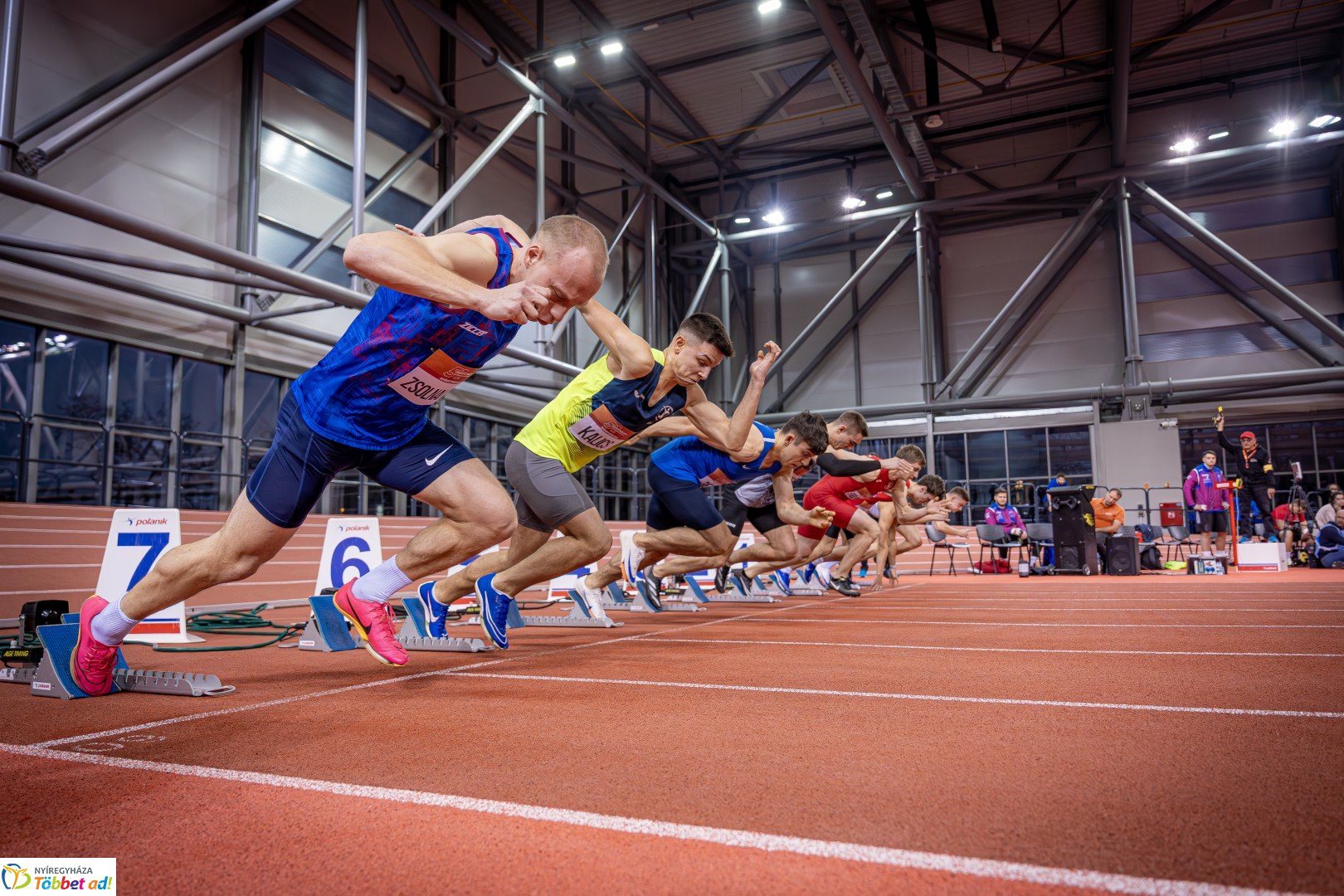 Fedettpályás Atlétika Magyar Bajnokság a Nyíregyházi Atlétikai Centrumban első nap
