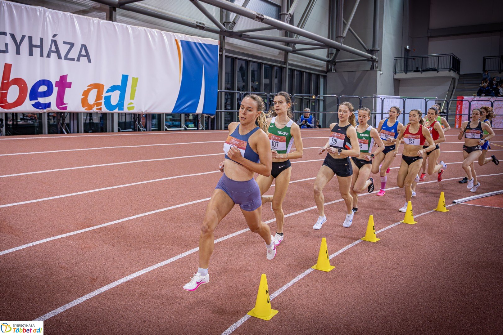 Fedettpályás Atlétika Magyar Bajnokság a Nyíregyházi Atlétikai Centrumban első nap