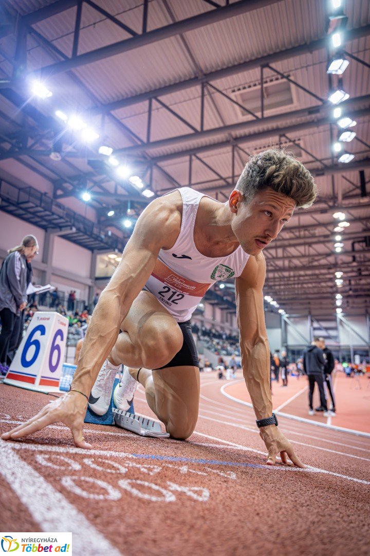 Fedettpályás Atlétika Magyar Bajnokság a Nyíregyházi Atlétikai Centrumban első nap