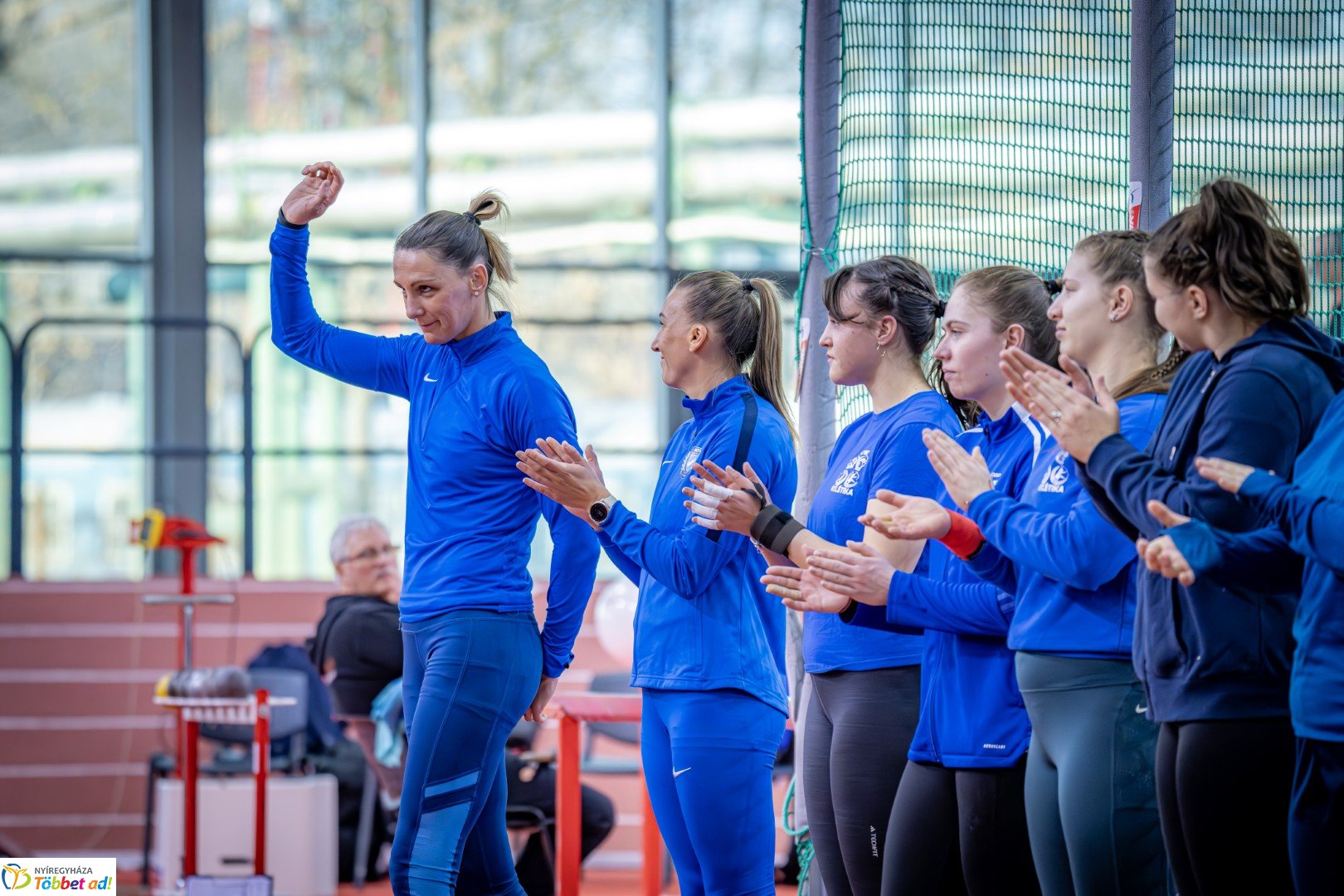 Fedettpályás Atlétika Magyar Bajnokság a Nyíregyházi Atlétikai Centrumban első nap