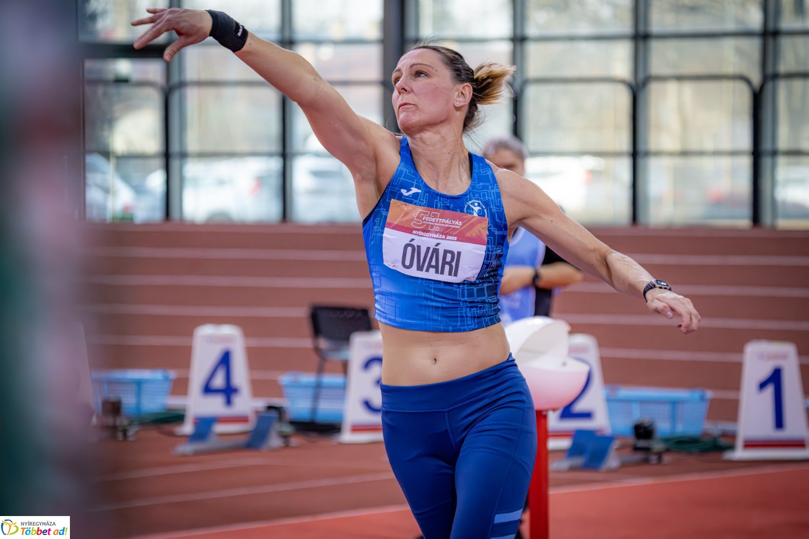 Fedettpályás Atlétika Magyar Bajnokság a Nyíregyházi Atlétikai Centrumban első nap