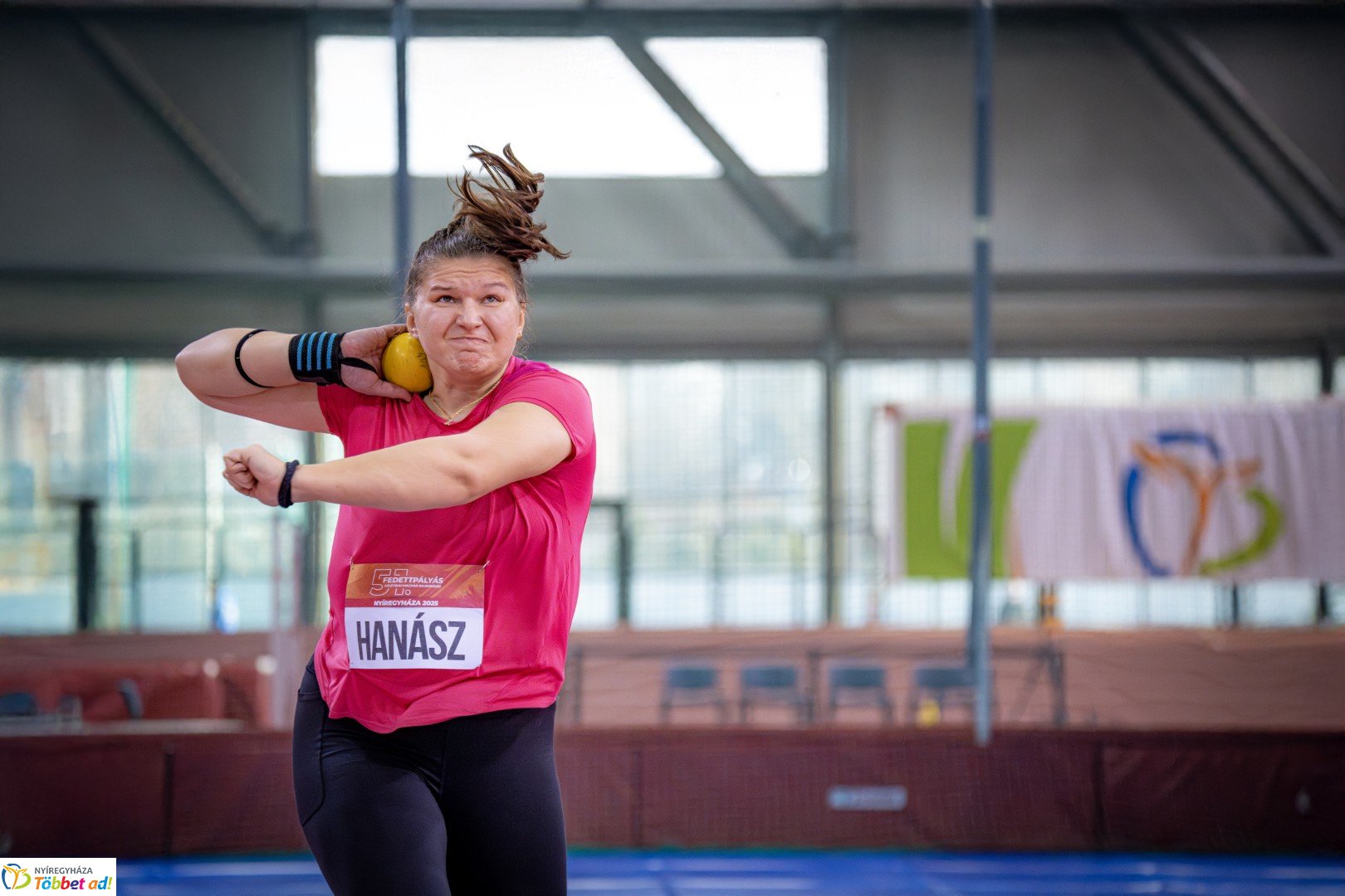 Fedettpályás Atlétika Magyar Bajnokság a Nyíregyházi Atlétikai Centrumban első nap