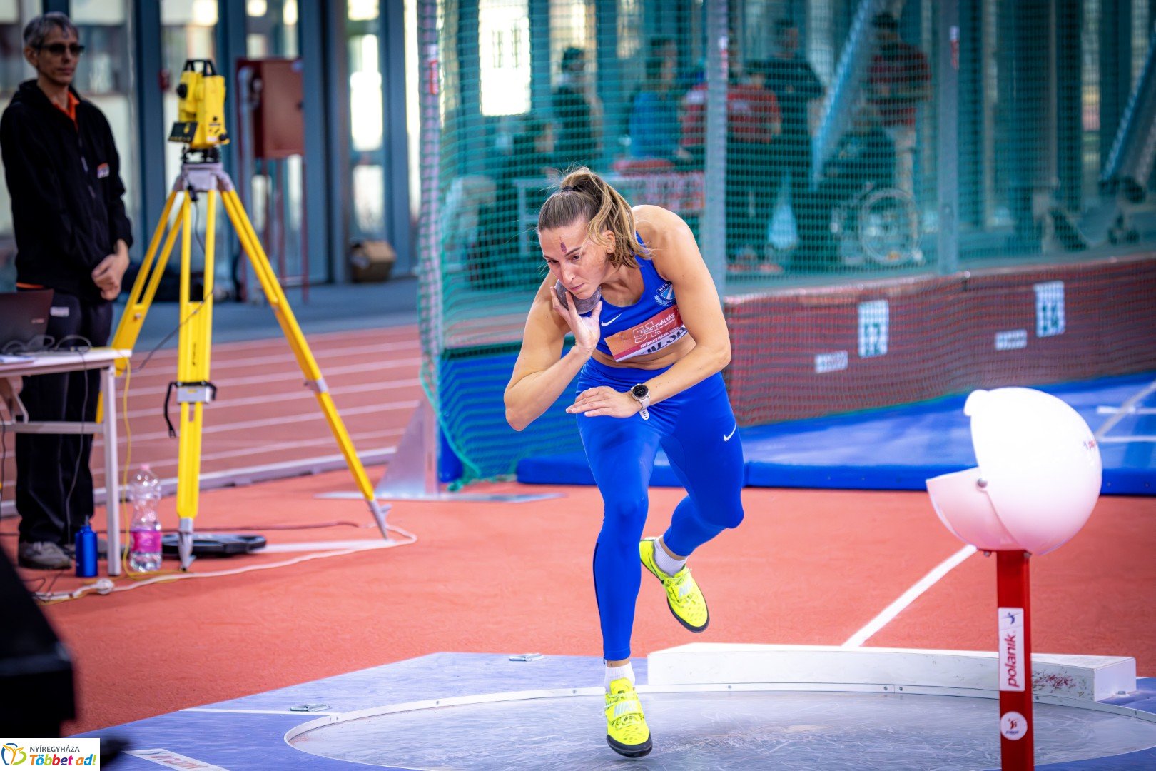 Fedettpályás Atlétika Magyar Bajnokság a Nyíregyházi Atlétikai Centrumban első nap