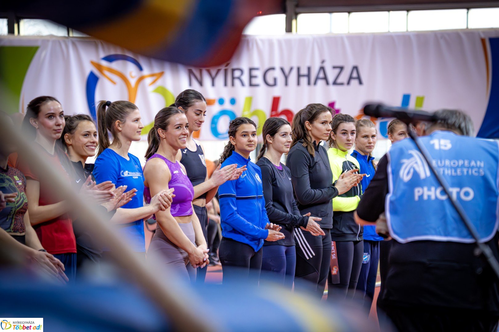 Fedettpályás Atlétika Magyar Bajnokság a Nyíregyházi Atlétikai Centrumban első nap
