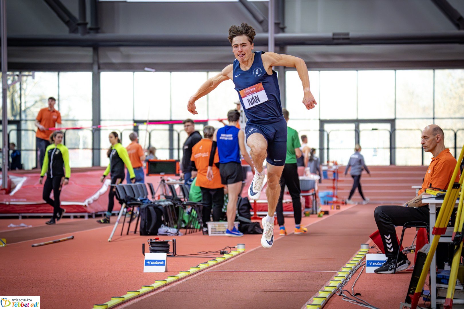 Fedettpályás Atlétika Magyar Bajnokság a Nyíregyházi Atlétikai Centrumban első nap