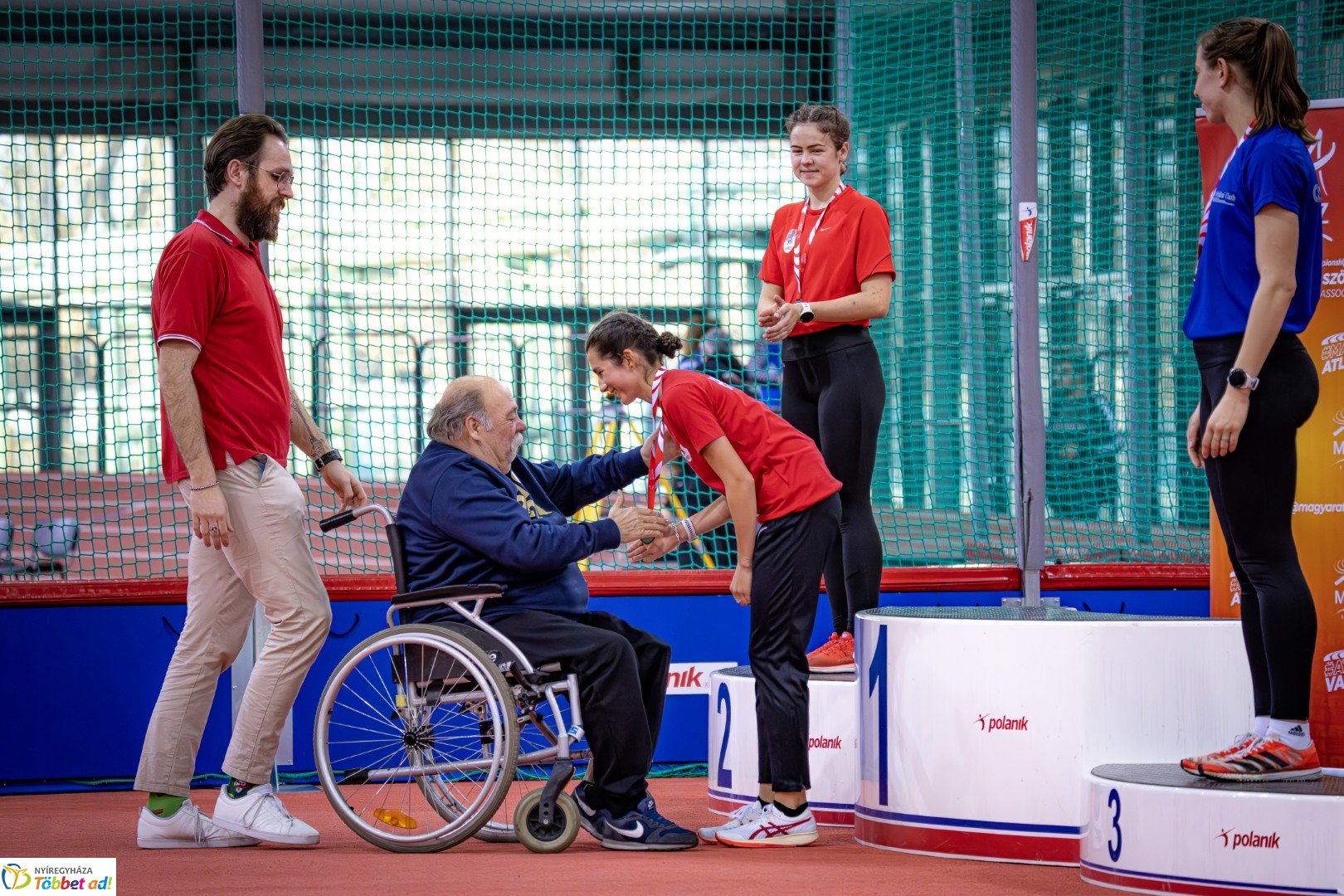 Fedettpályás Atlétika Magyar Bajnokság a Nyíregyházi Atlétikai Centrumban első nap
