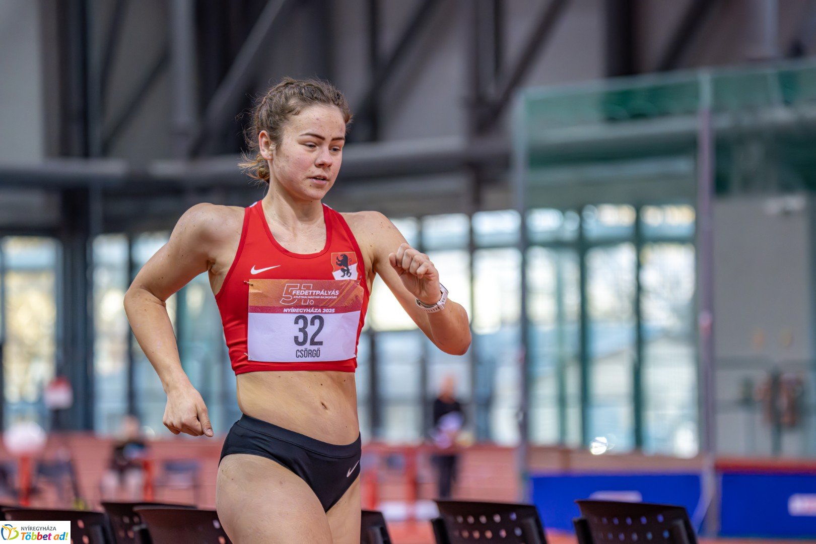 Fedettpályás Atlétika Magyar Bajnokság a Nyíregyházi Atlétikai Centrumban első nap