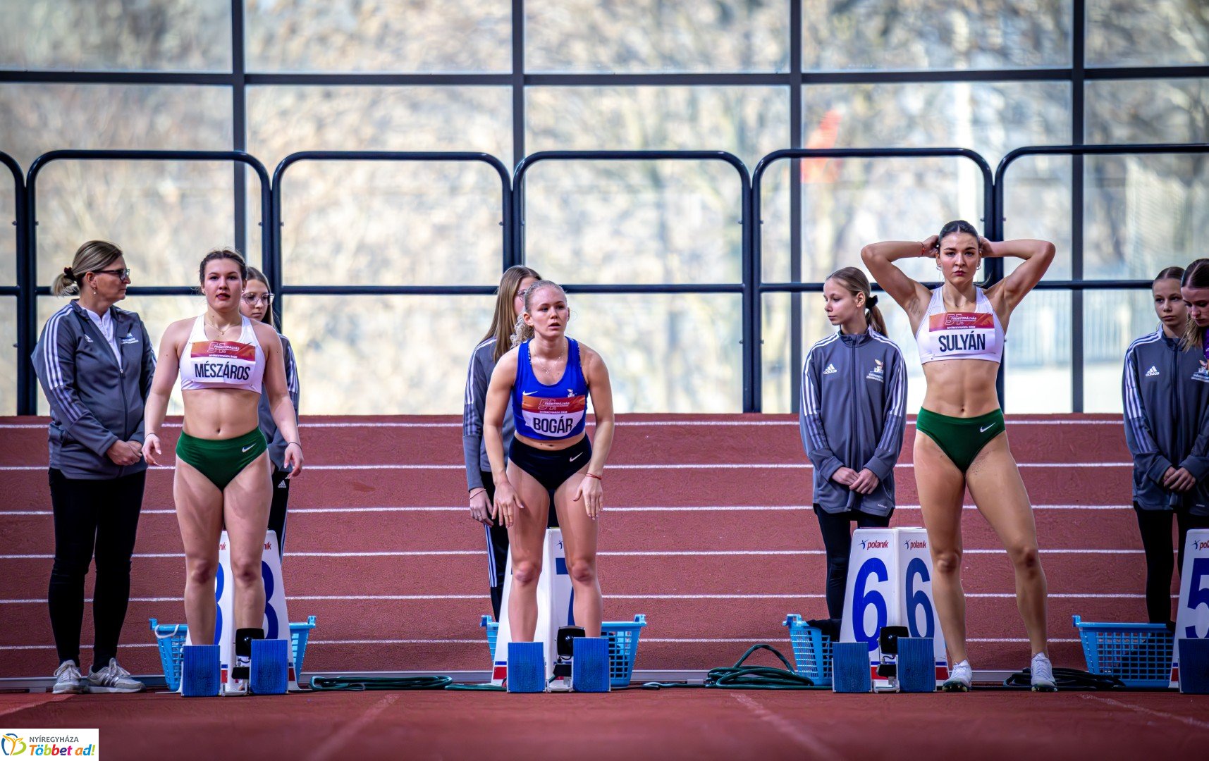 Fedettpályás Atlétika Magyar Bajnokság a Nyíregyházi Atlétikai Centrumban első nap