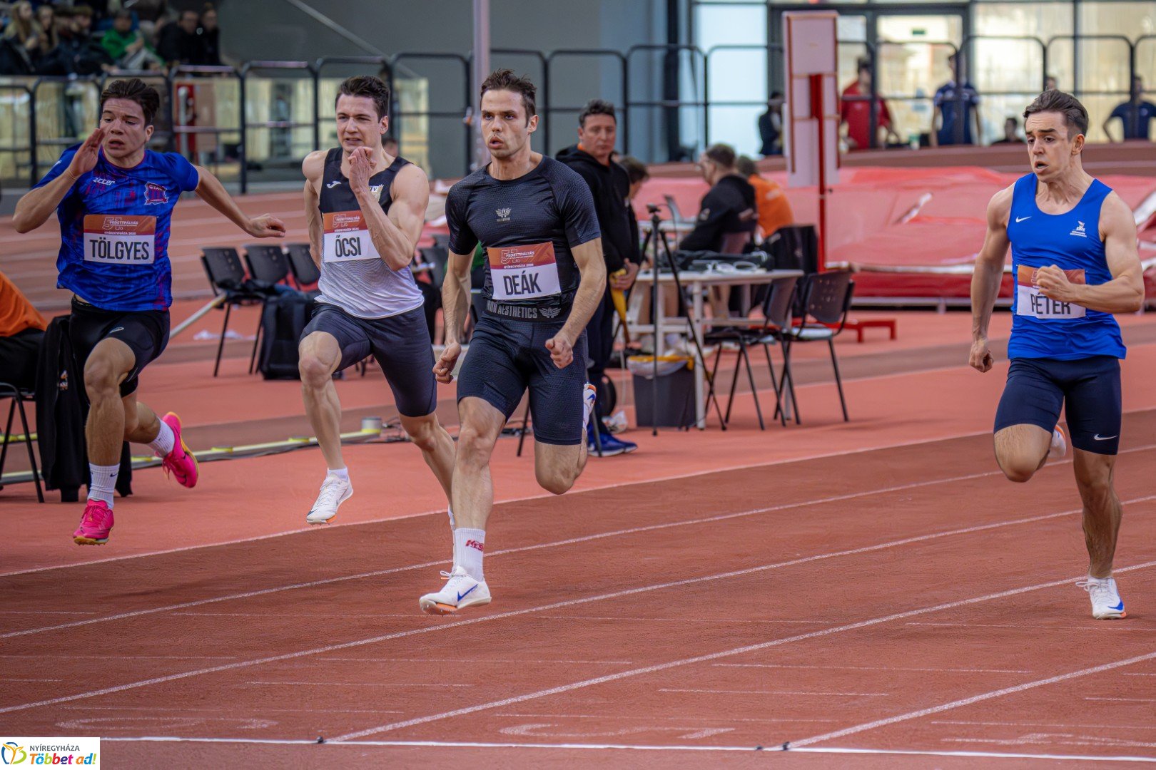 Fedettpályás Atlétika Magyar Bajnokság a Nyíregyházi Atlétikai Centrumban első nap