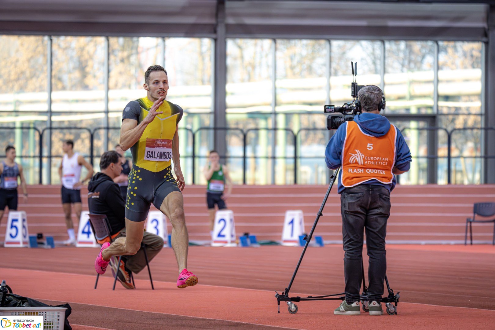 Fedettpályás Atlétika Magyar Bajnokság a Nyíregyházi Atlétikai Centrumban első nap