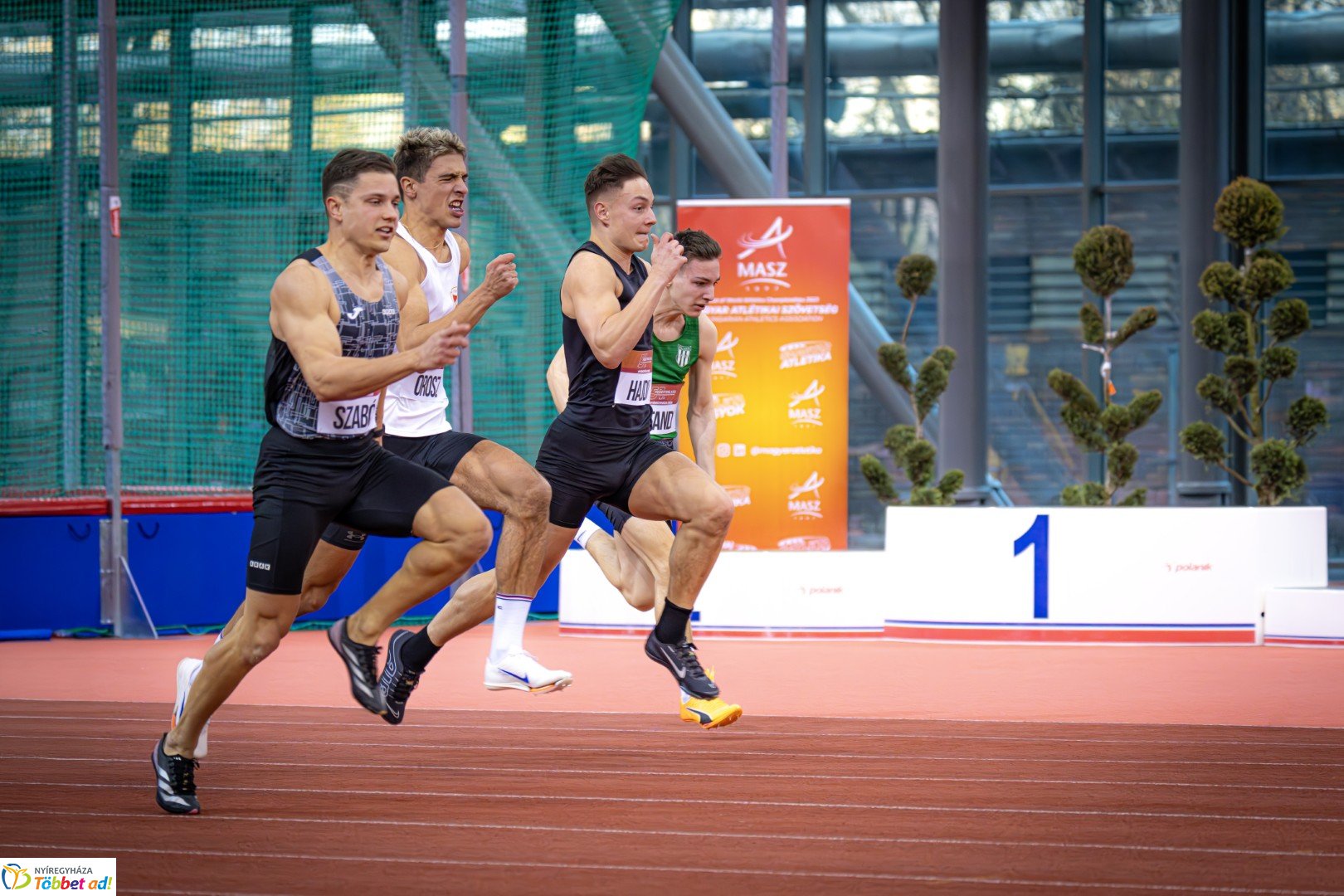 Fedettpályás Atlétika Magyar Bajnokság a Nyíregyházi Atlétikai Centrumban első nap