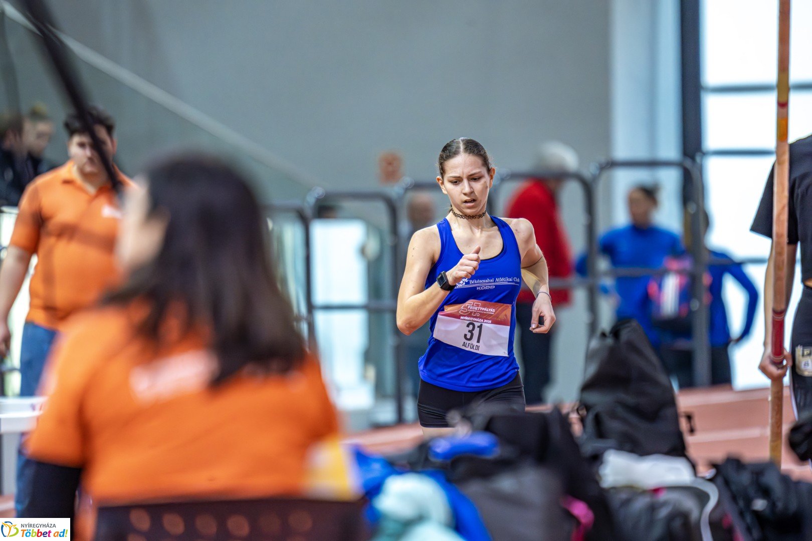 Fedettpályás Atlétika Magyar Bajnokság a Nyíregyházi Atlétikai Centrumban első nap