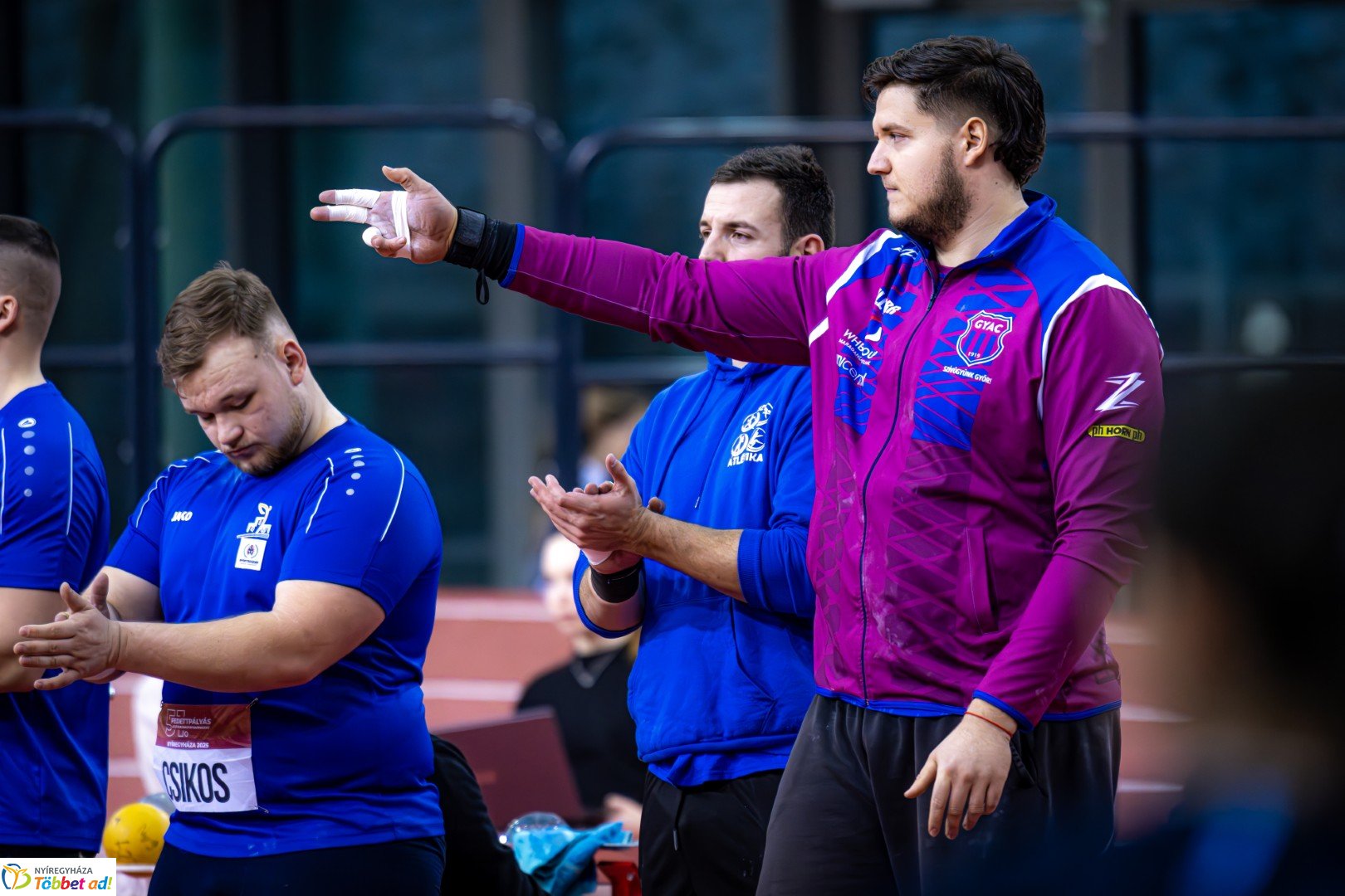 Fedettpályás Atlétika Magyar Bajnokság a Nyíregyházi Atlétikai Centrumban első nap