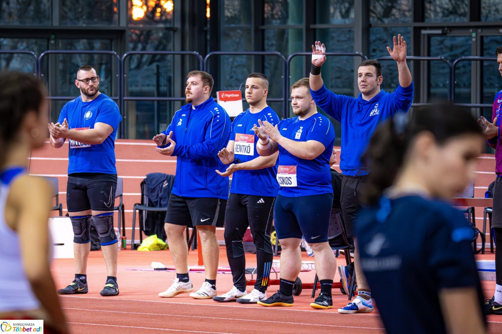 Fedettpályás Atlétika Magyar Bajnokság a Nyíregyházi Atlétikai Centrumban első nap