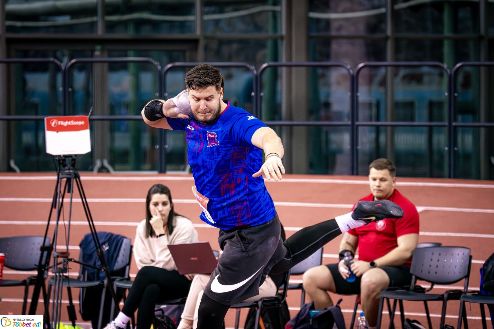 Fedettpályás Atlétika Magyar Bajnokság a Nyíregyházi Atlétikai Centrumban első nap