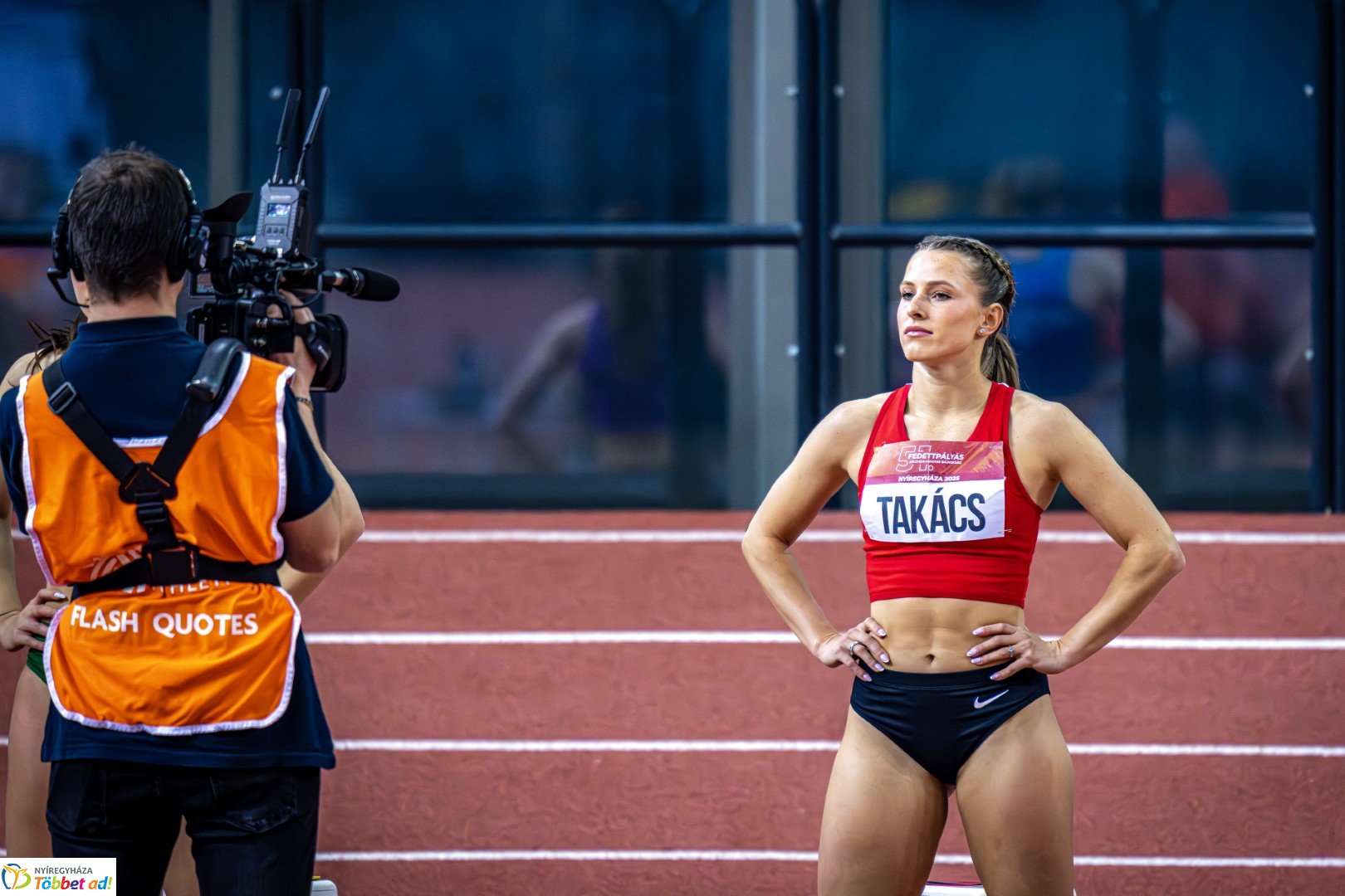 Fedettpályás Atlétika Magyar Bajnokság a Nyíregyházi Atlétikai Centrumban első nap