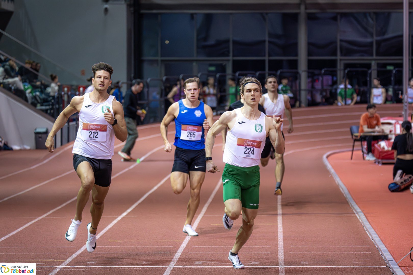 Fedettpályás Atlétika Magyar Bajnokság a Nyíregyházi Atlétikai Centrumban első nap
