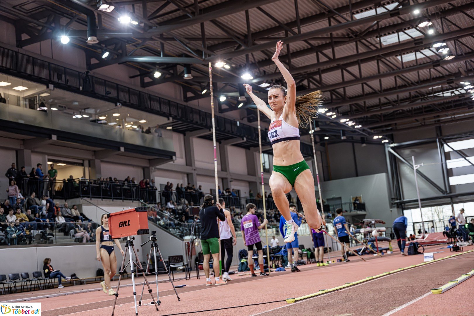 Fedettpályás Atlétika Magyar Bajnokság a Nyíregyházi Atlétikai Centrumban második nap          