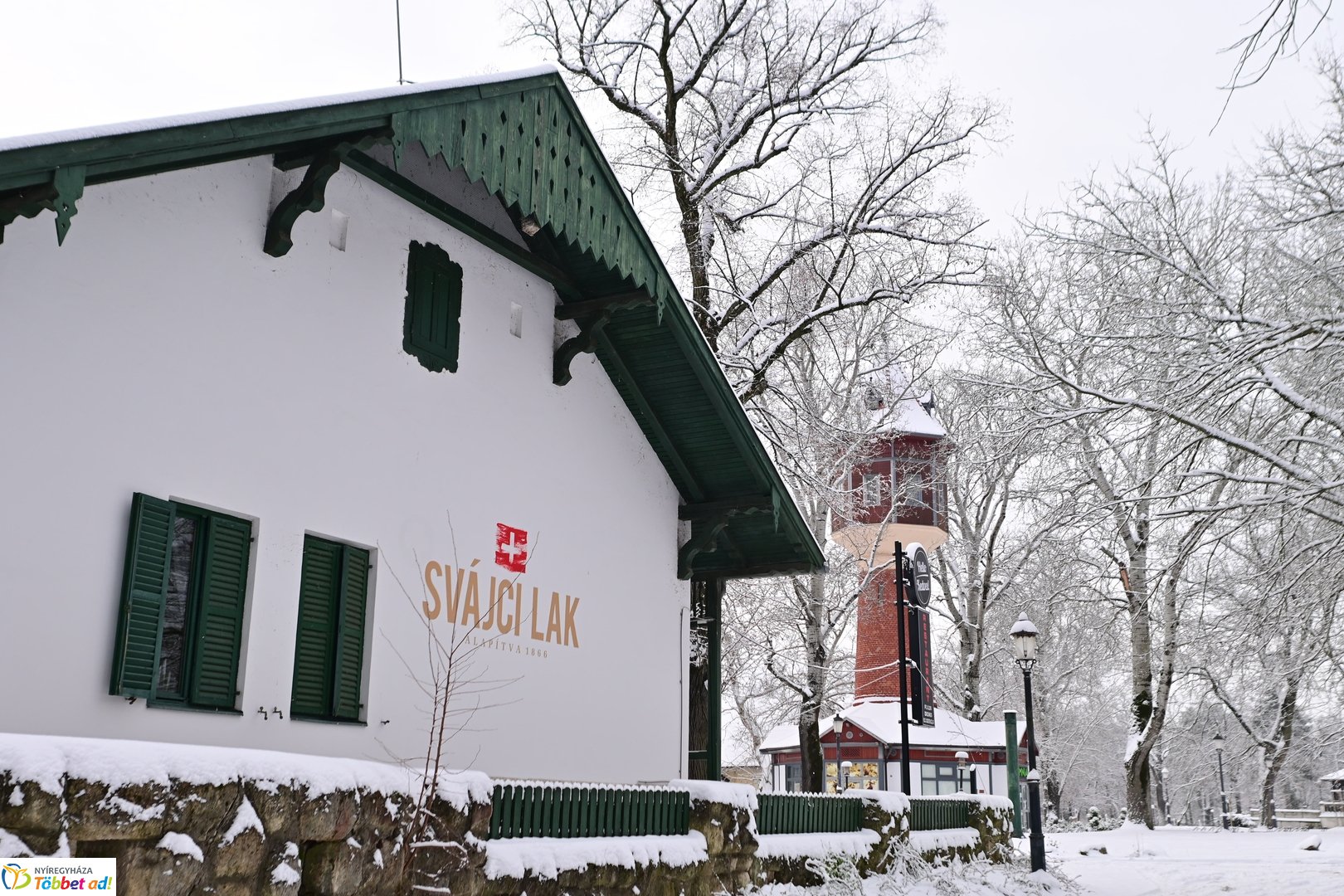 Fehérbe öltözött Sóstó 2026 januárjában