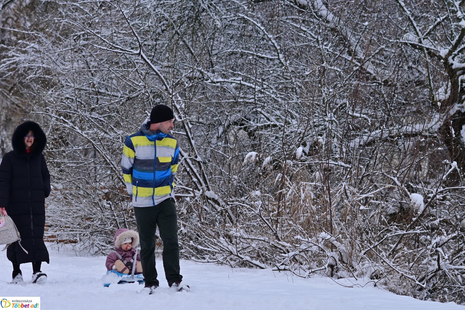 Fehérbe öltözött Sóstó 2026 januárjában