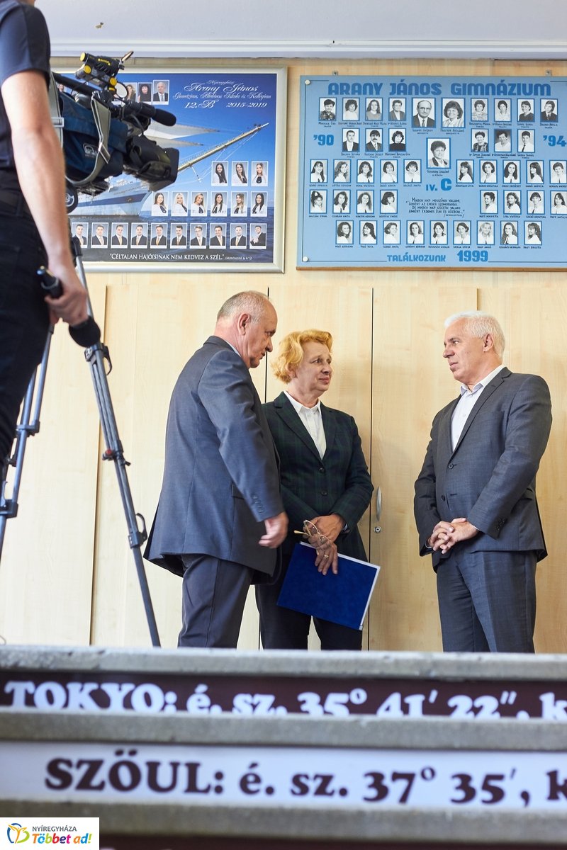 Fejlesztések az Arany gimnáziumban