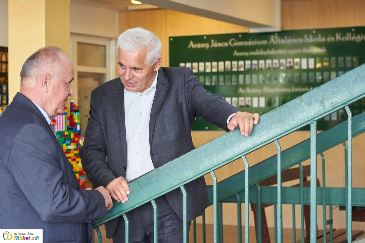 Fejlesztések az Arany gimnáziumban