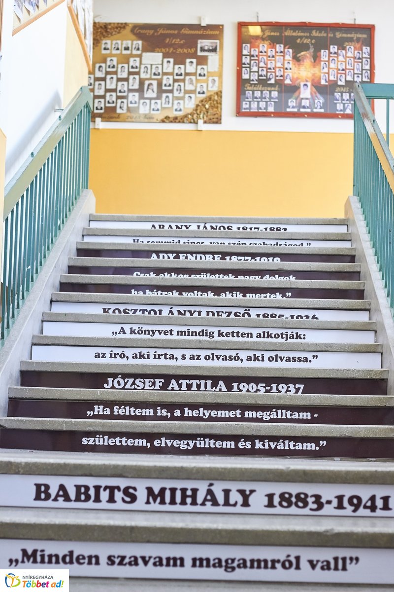 Fejlesztések az Arany gimnáziumban