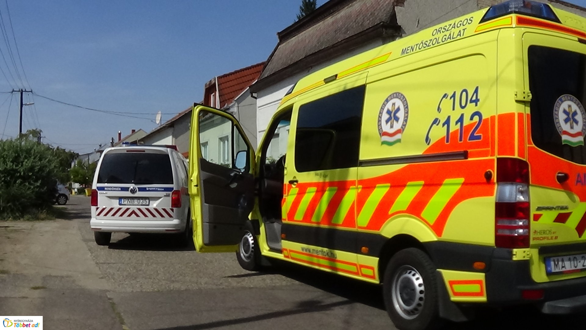 Felborult egy kerékpáros a Közép utcán