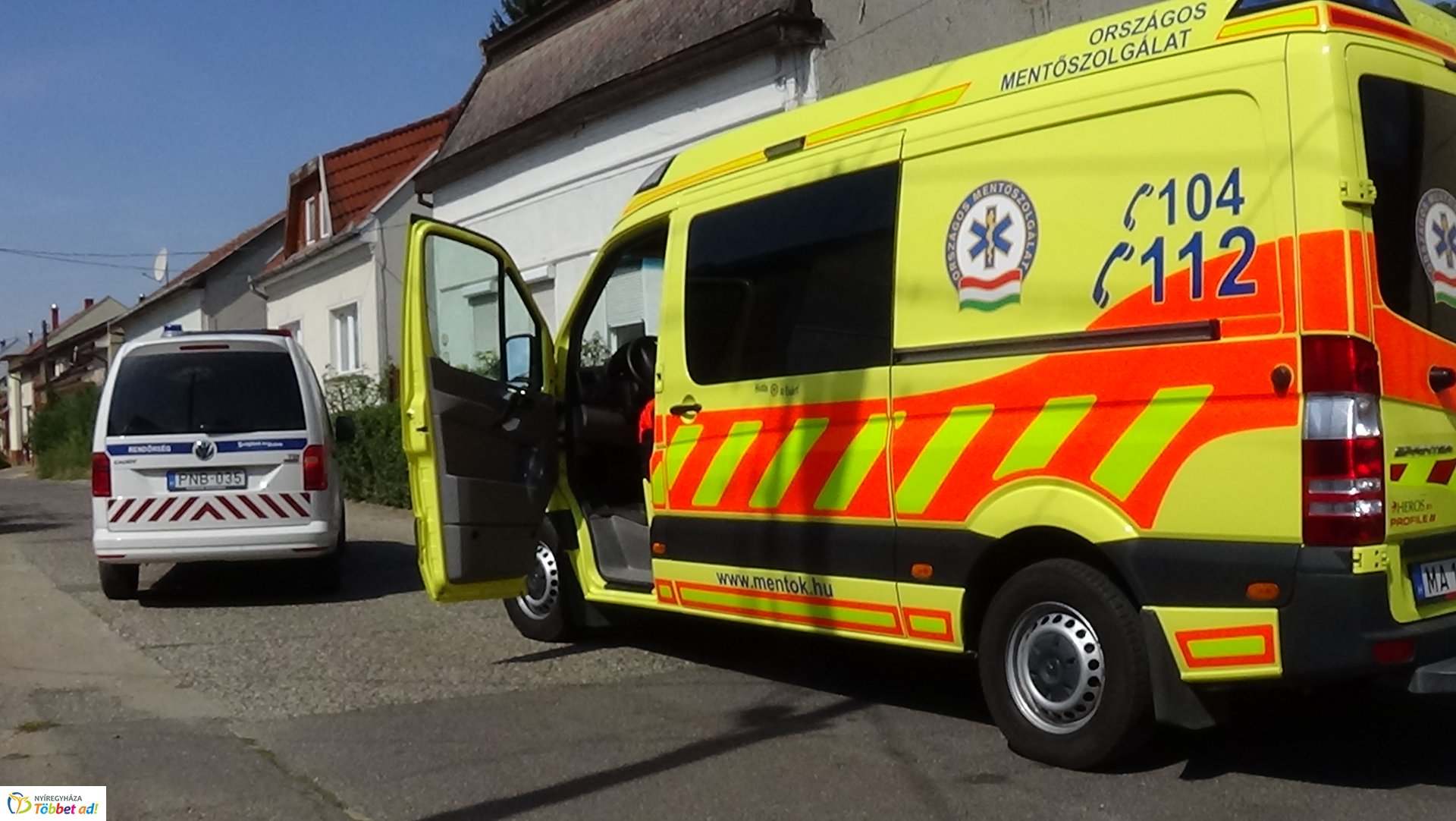 Felborult egy kerékpáros a Közép utcán