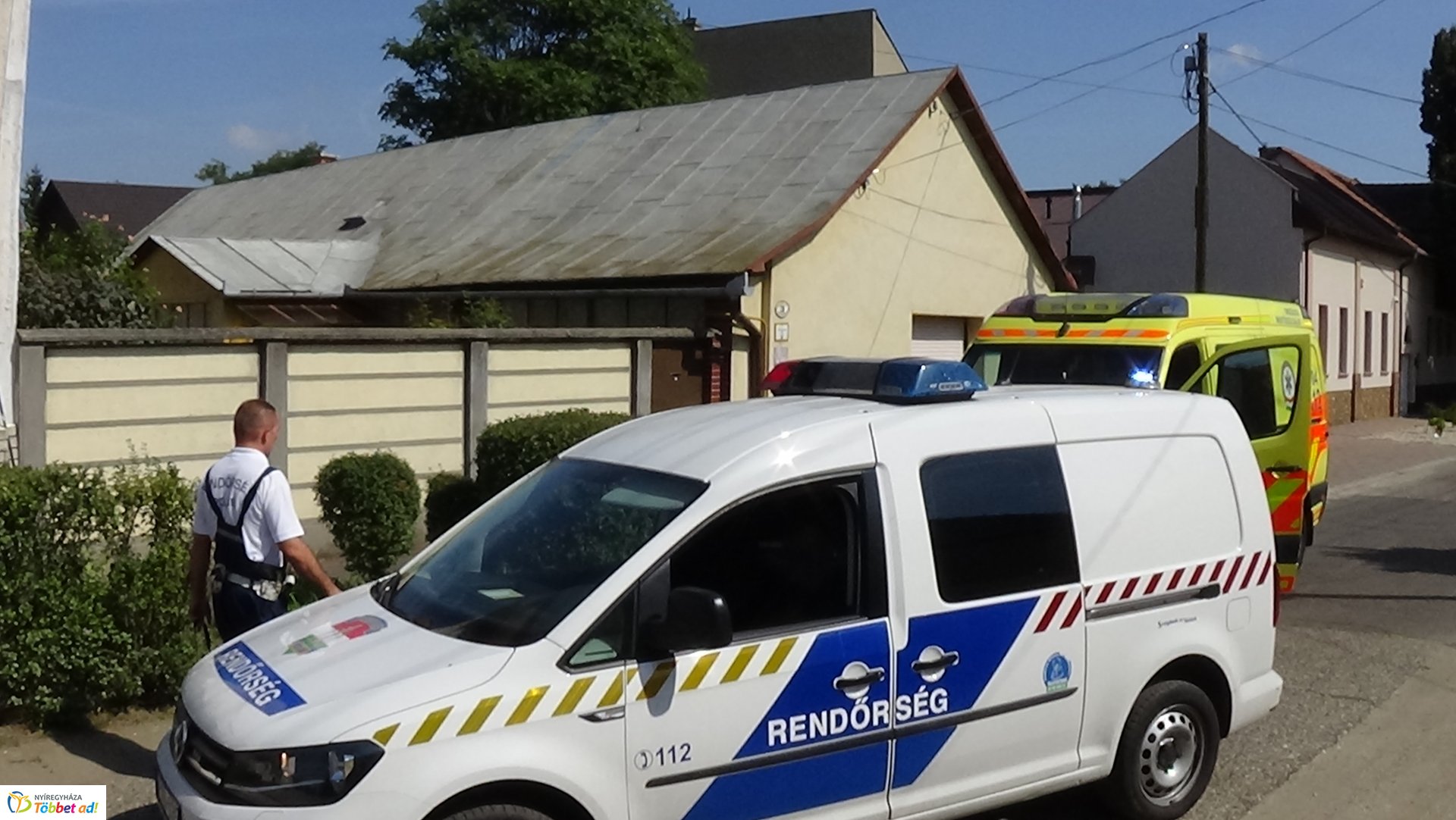 Felborult egy kerékpáros a Közép utcán