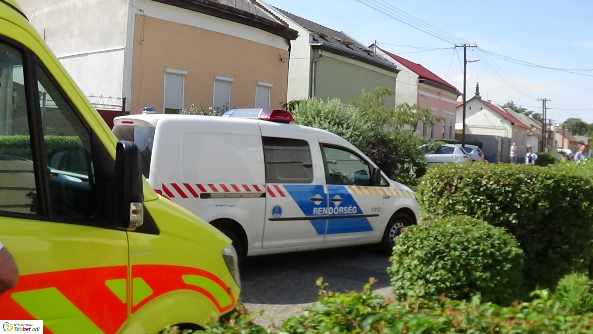 Felborult egy kerékpáros a Közép utcán