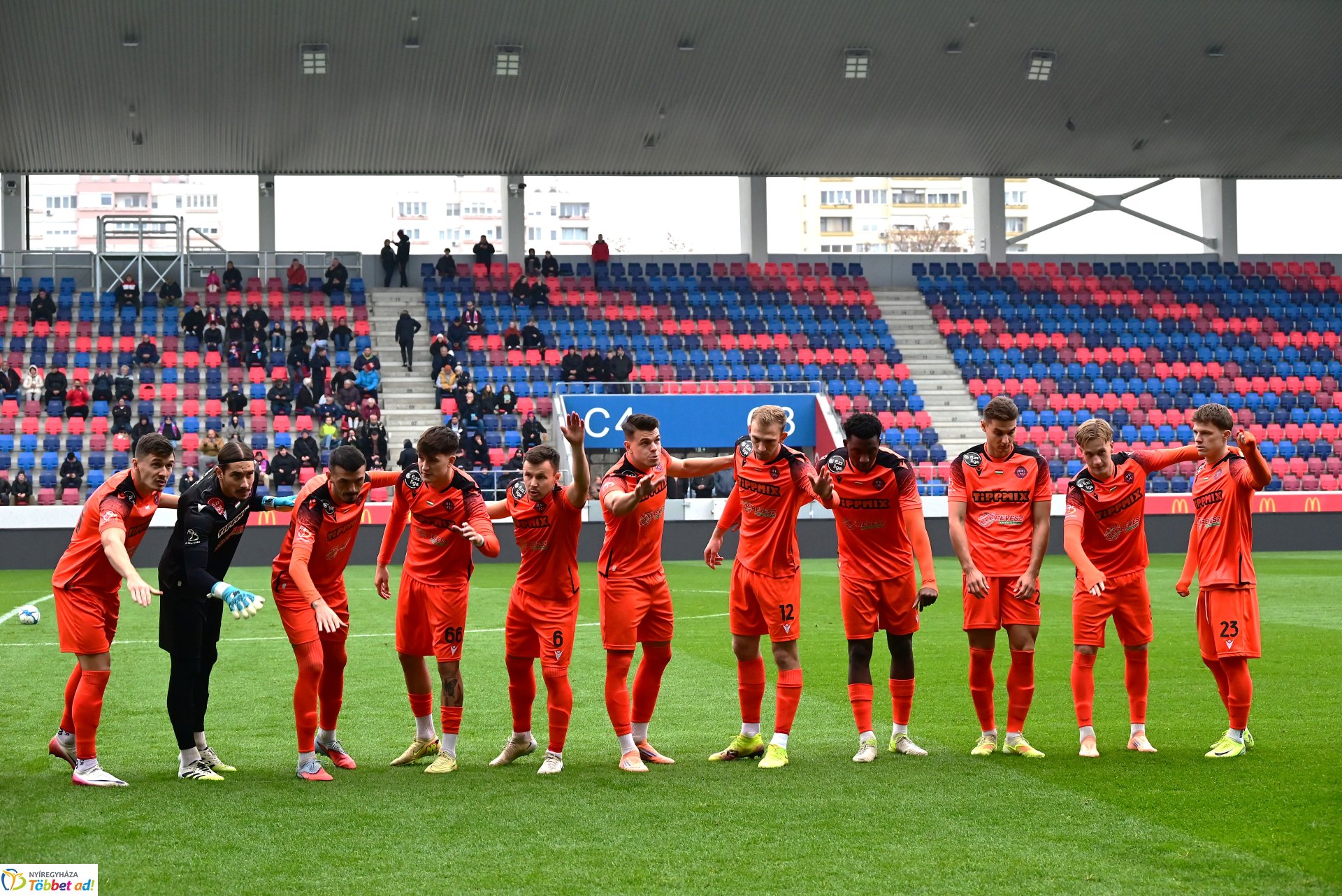 Felkészülési mérkőzést játszott a Nyíregyháza Spartacus