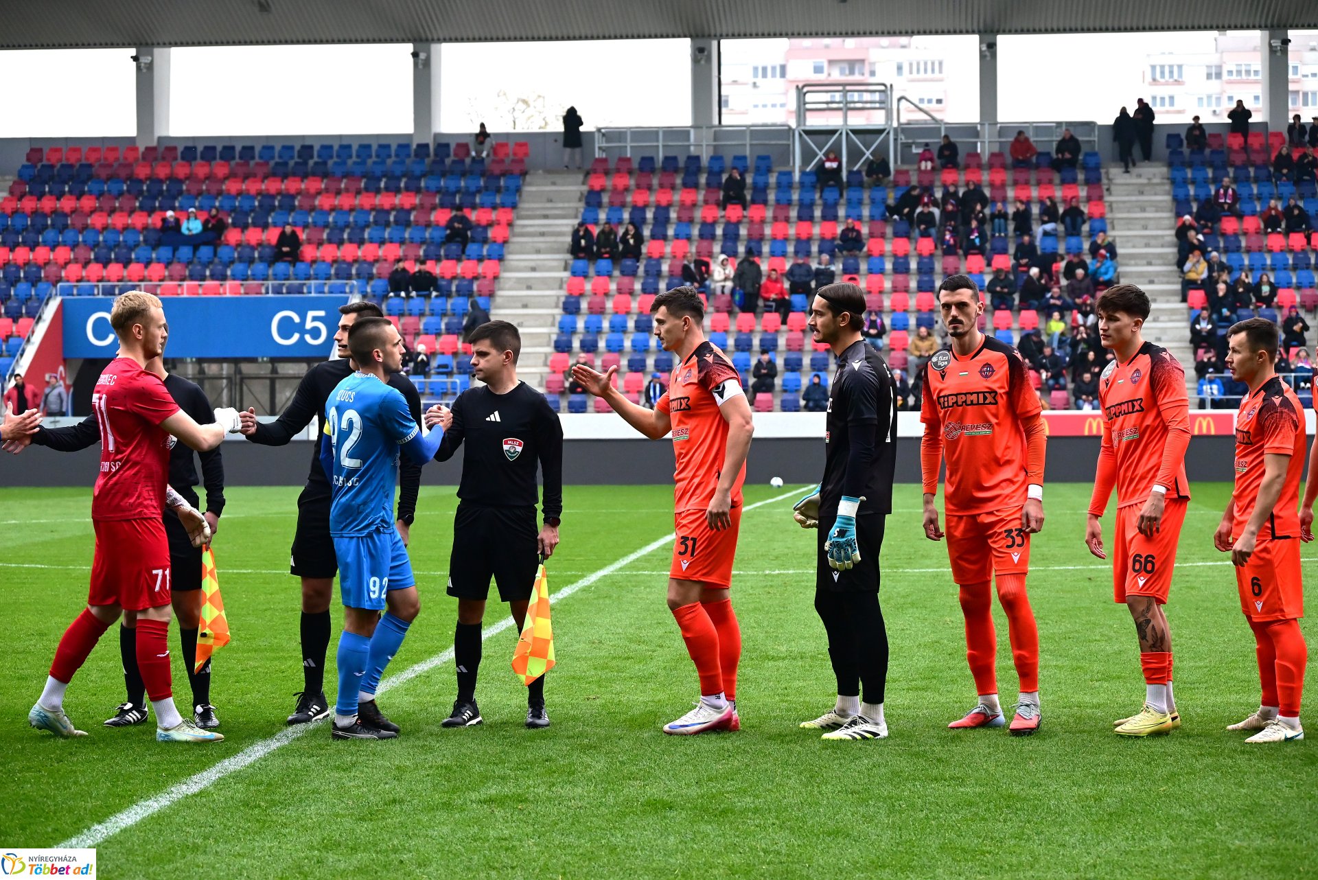 Felkészülési mérkőzést játszott a Nyíregyháza Spartacus
