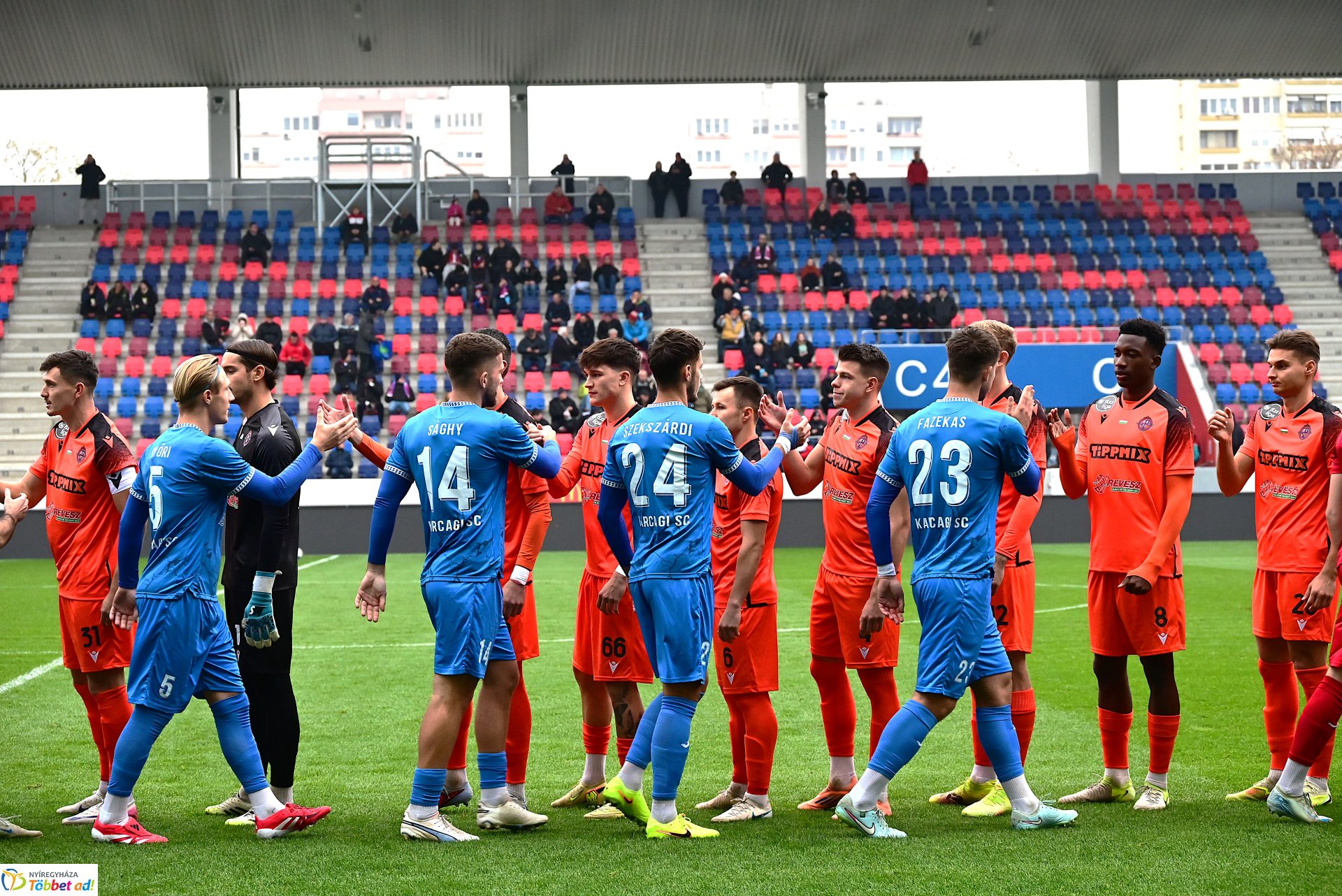 Felkészülési mérkőzést játszott a Nyíregyháza Spartacus